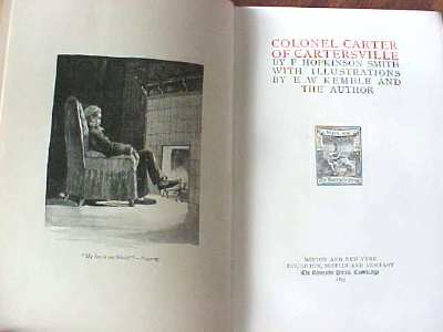Colonel Carter of Cartersville F Hopkinson Sm