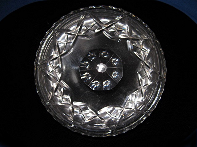 Crystal Biscuit Barrel with lid