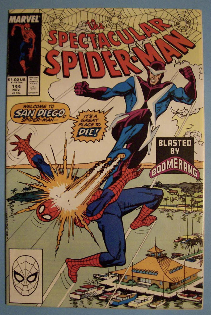 Spider-Man Comics - November 1988 - Boomerang
