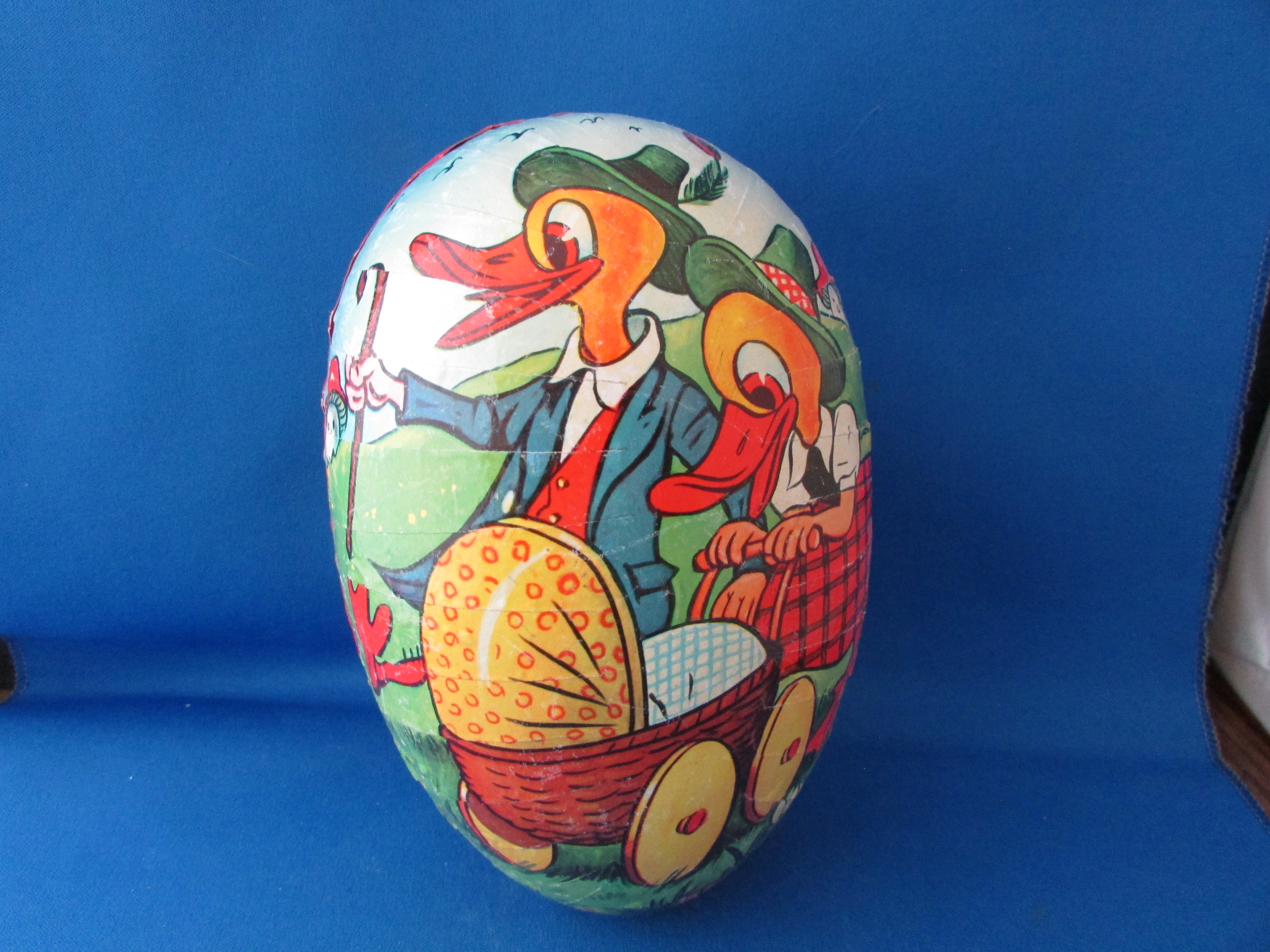 West German Paper-Mache Egg