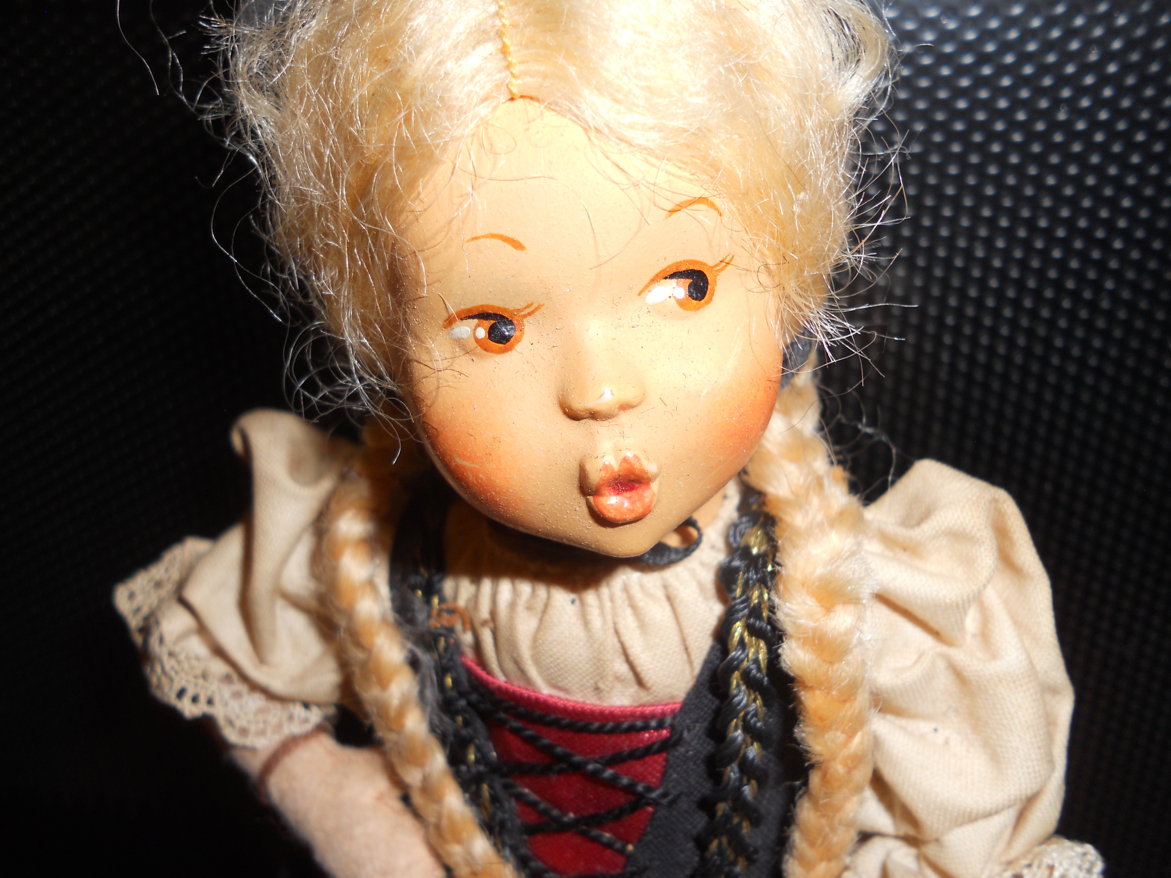 Baitz Doll Austria 9 inch Whistling 1955
