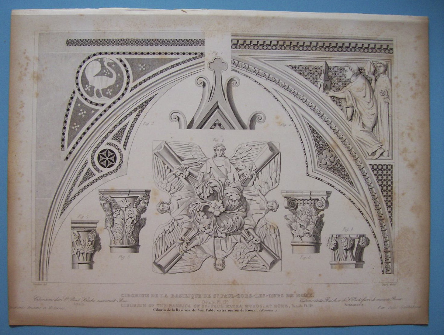 Ciborium De La Basilique De St Paul Hors Les Murs