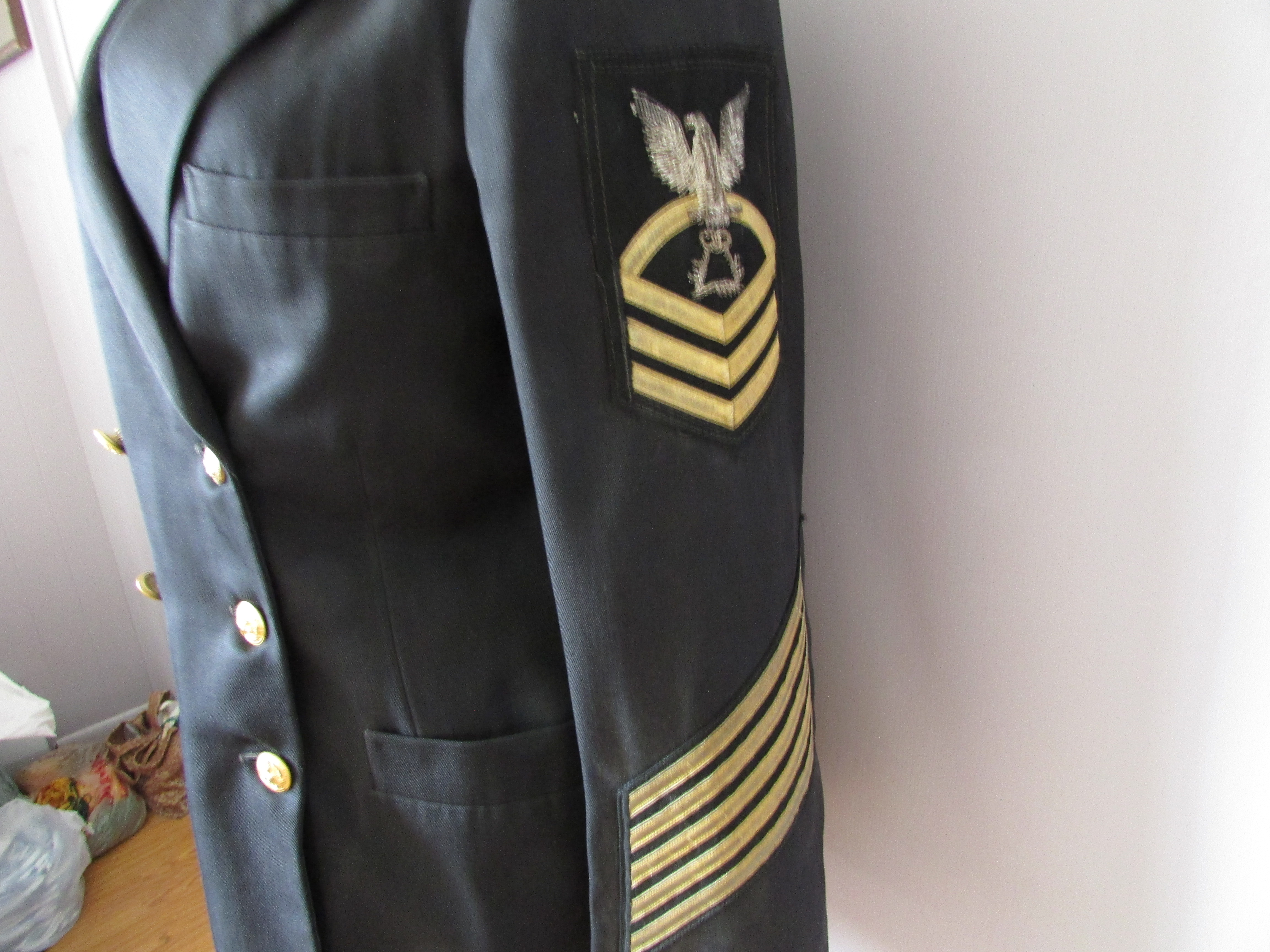 Black Navy Dress Jacket