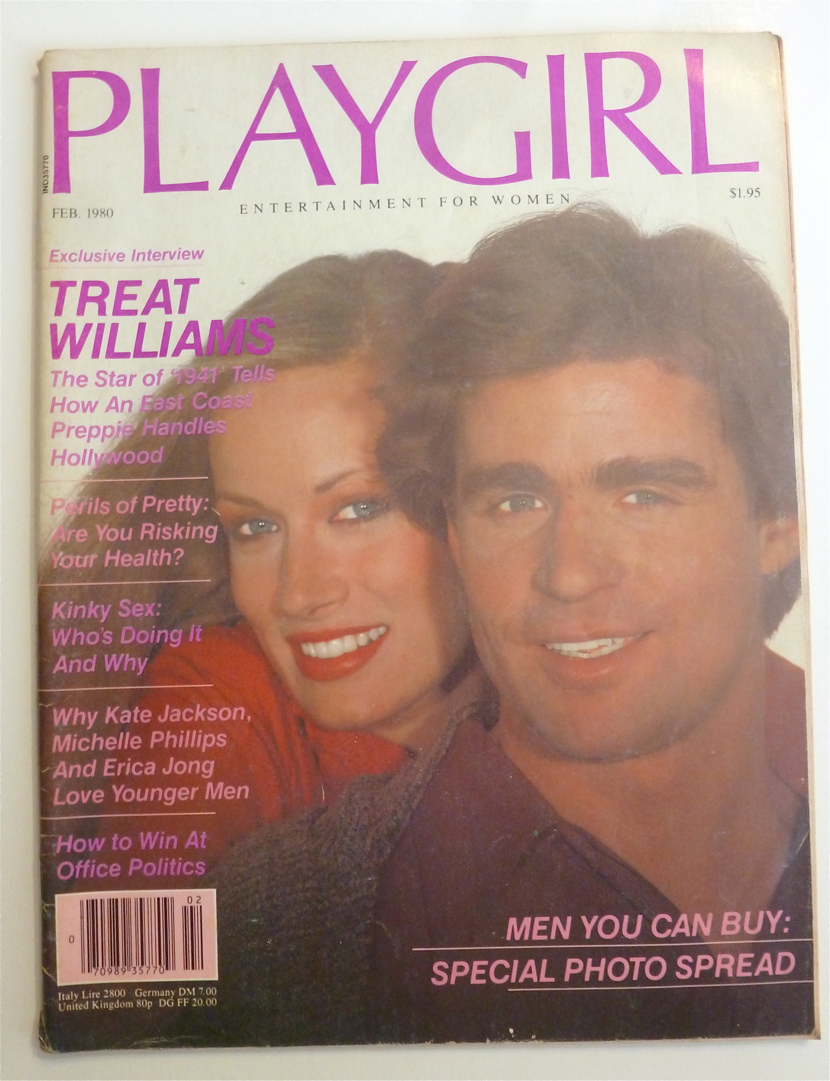 Playgirl Magazine February 1980 Treat Williams