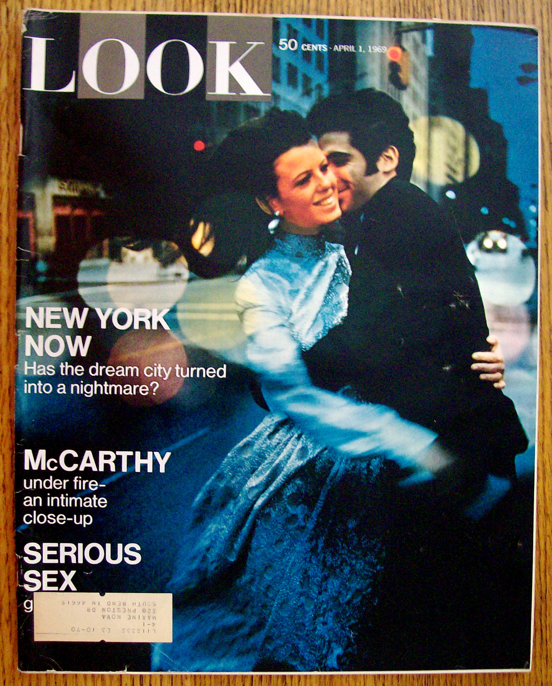 Look Magazine April 1, 1969 New York Now