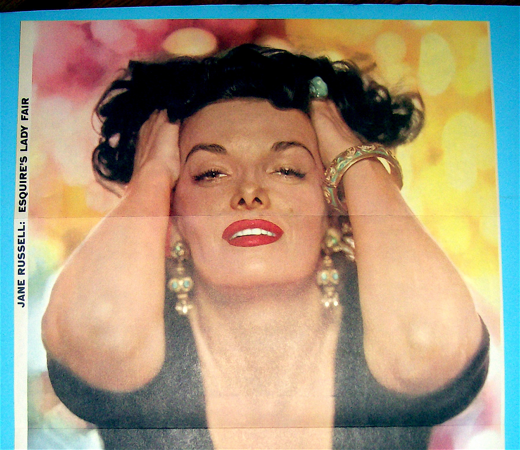 Esquire (Lady Fair) Pin Up Girl 1954 Jane Russell