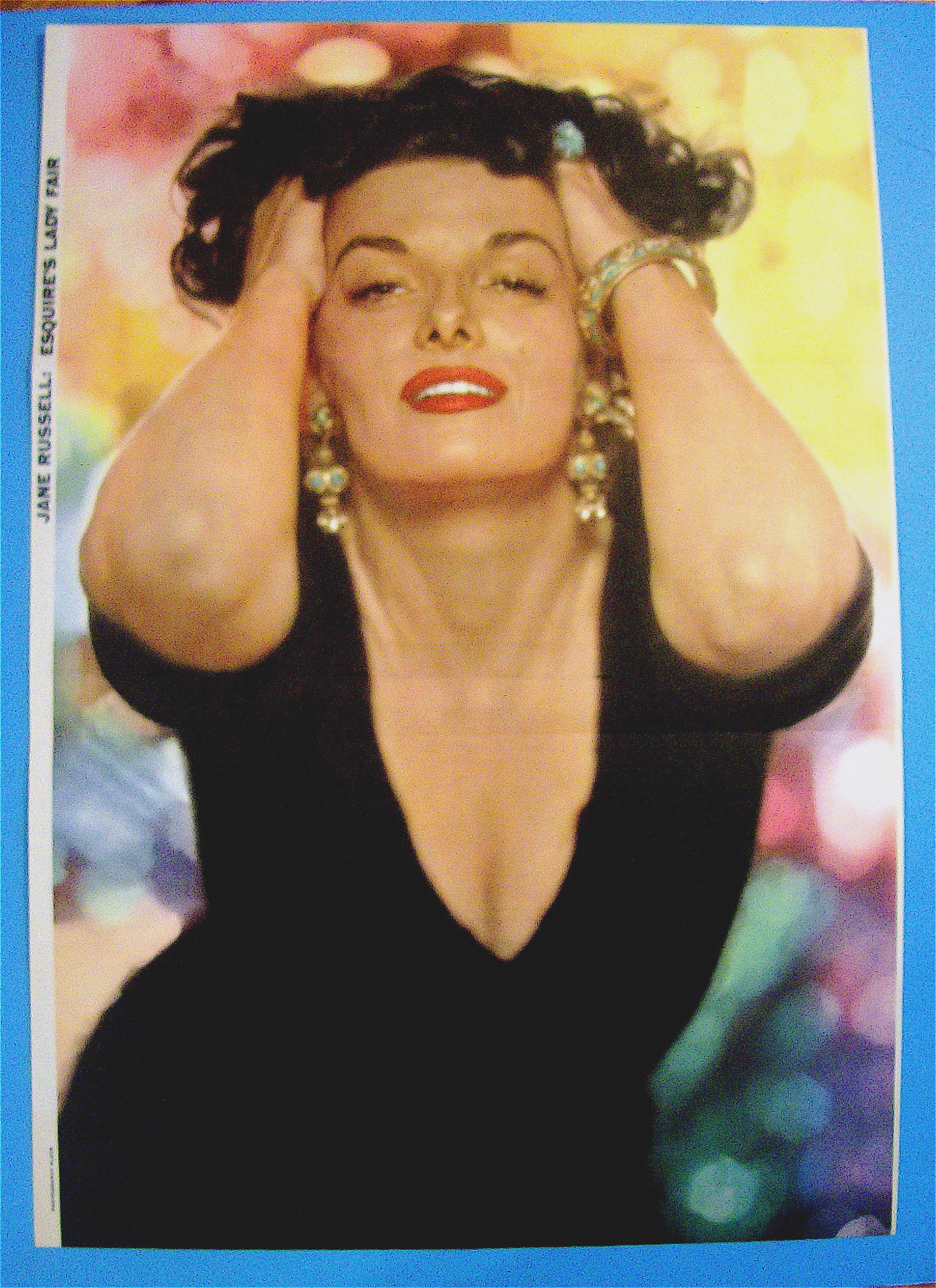 Esquire (Lady Fair) Pin Up Girl 1954 Jane Russell
