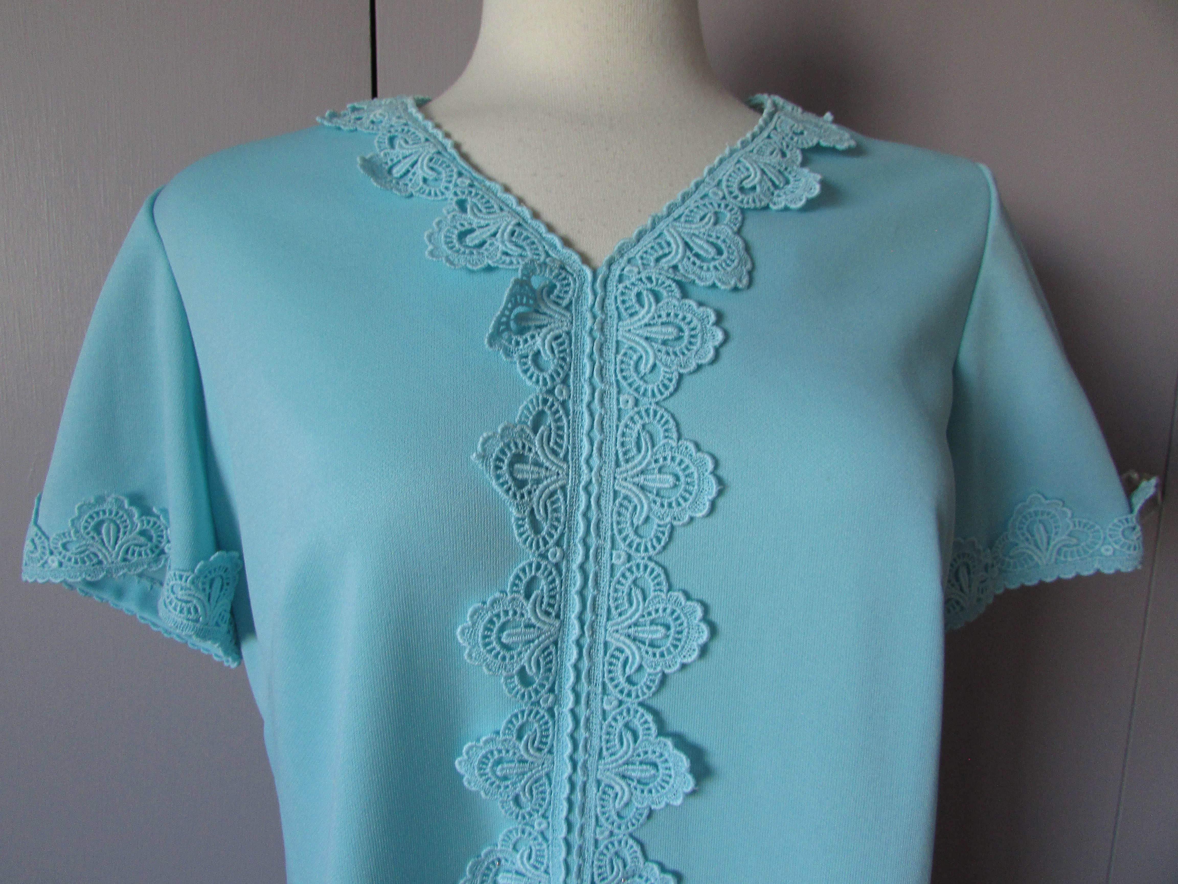 Blue Shift Dress