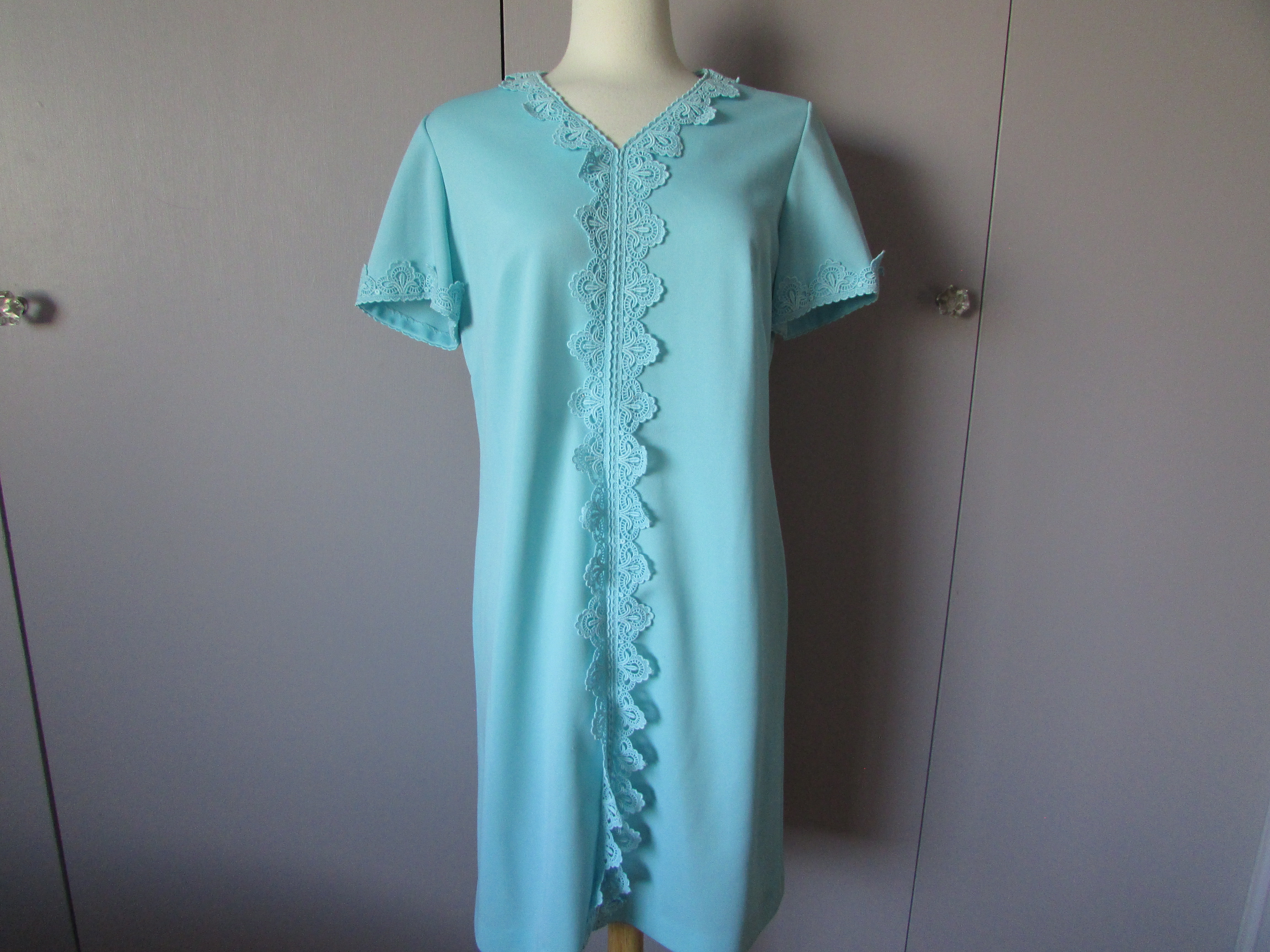 Blue Shift Dress
