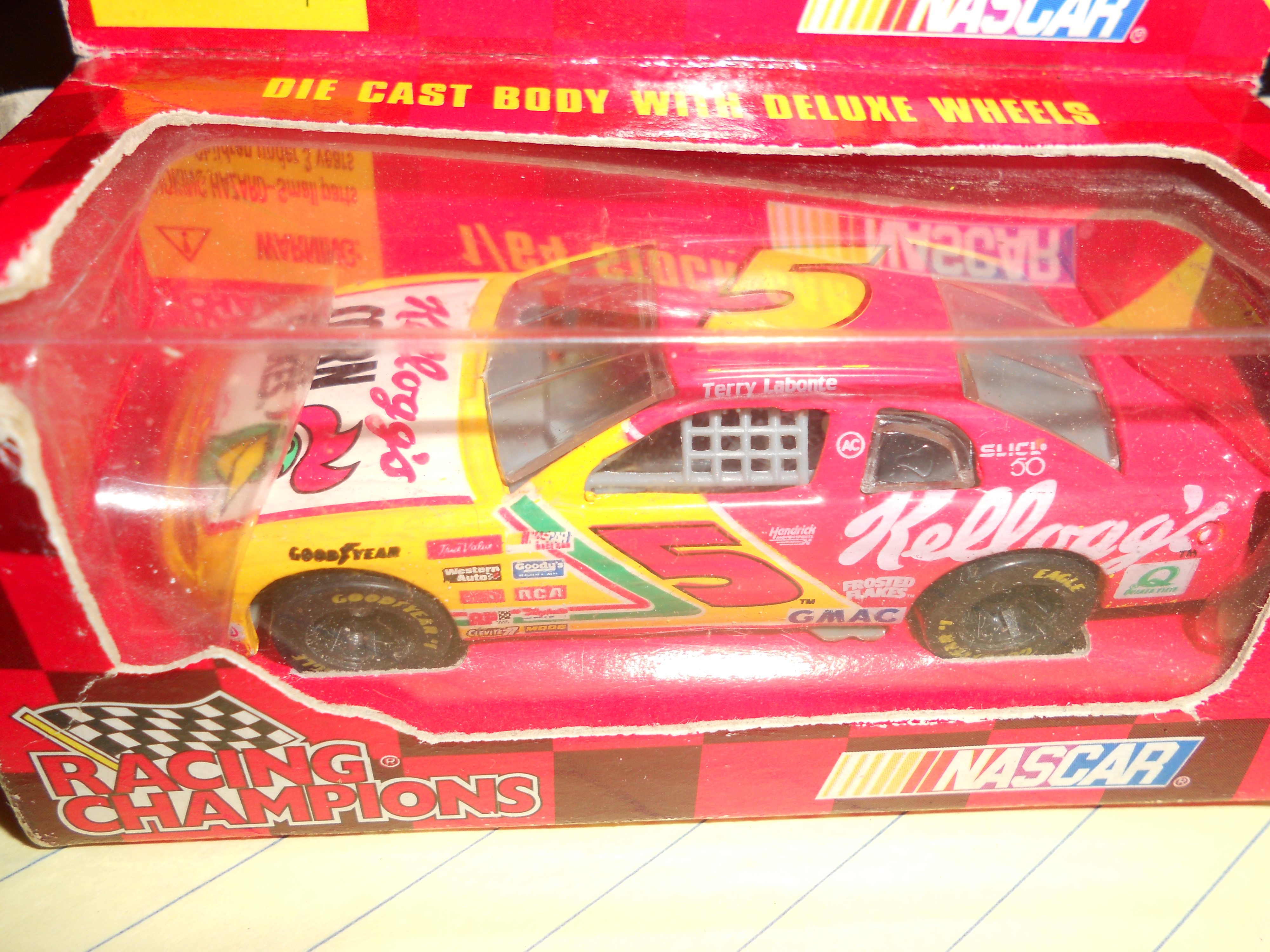 Nascar Kelloggs 5 Car 1997 Preview Edition
