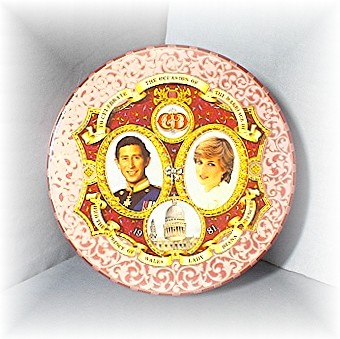 Princess Diana Prince Charles commemorative plate
