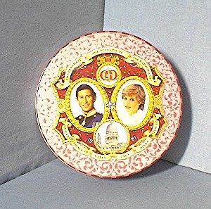 Princess Diana Prince Charles commemorative plate