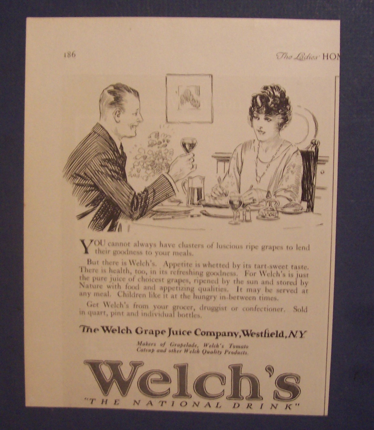 1923 Welch's Grape Juice