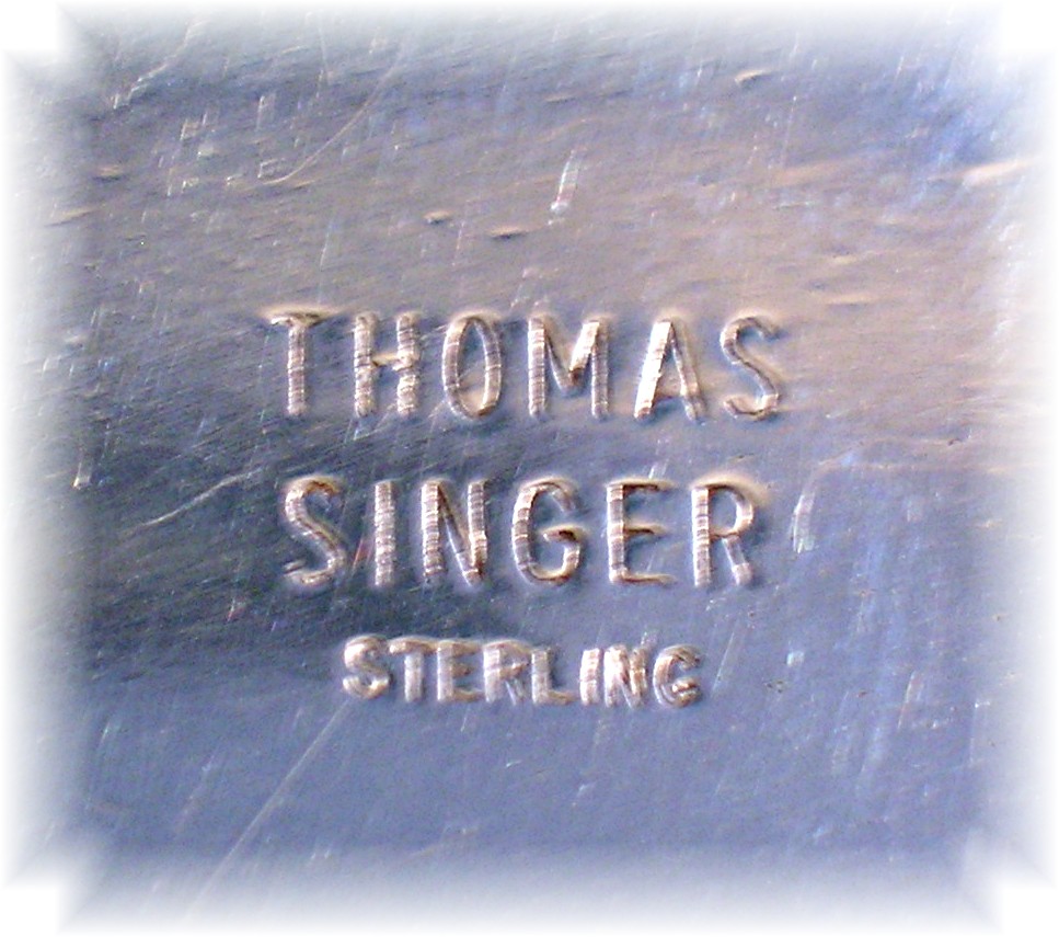 Thomas Singer Sterling Silver Gold  Bear Pendant