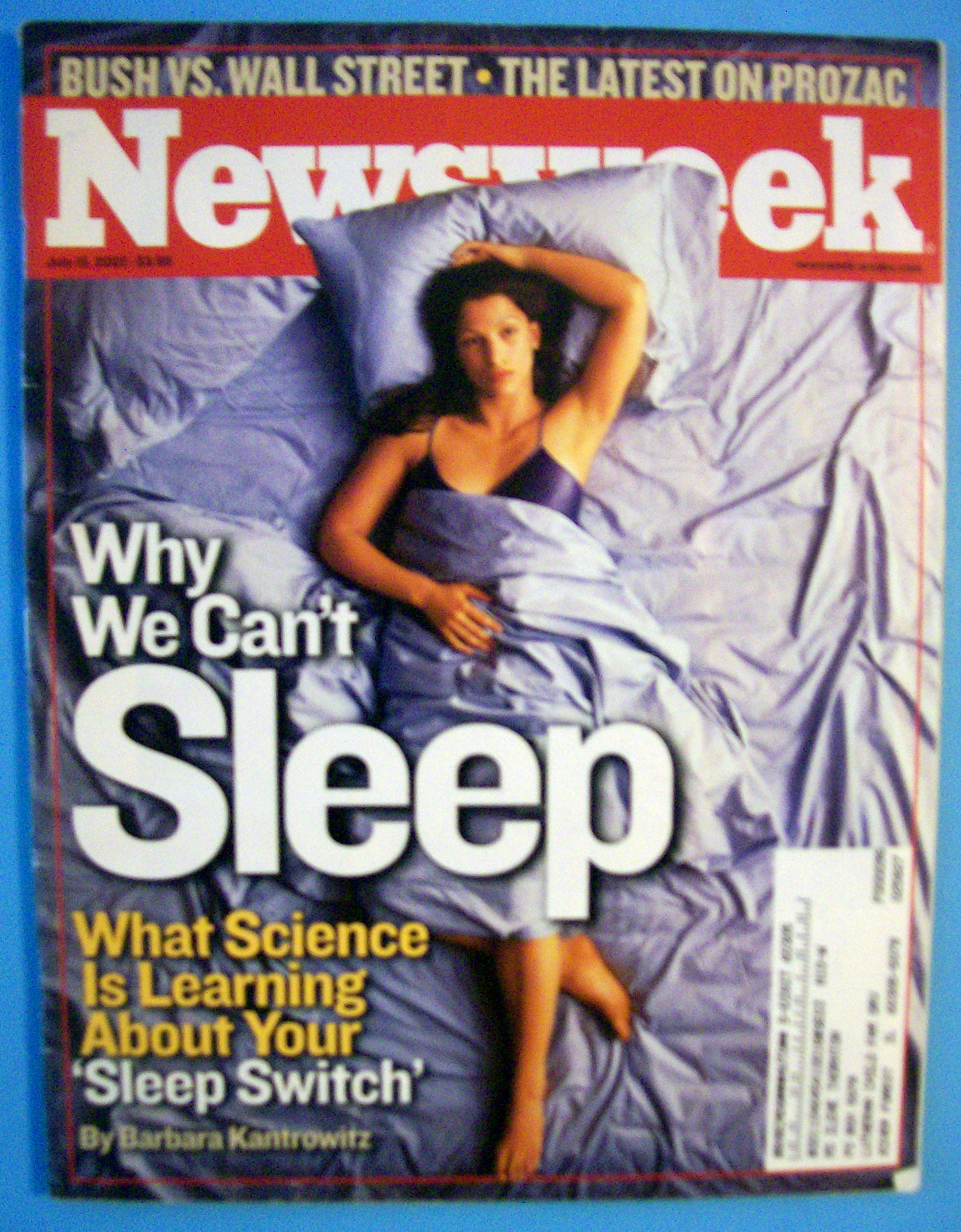 Newsweek Magazine-July 15, 2002-Why We Can't Sleep