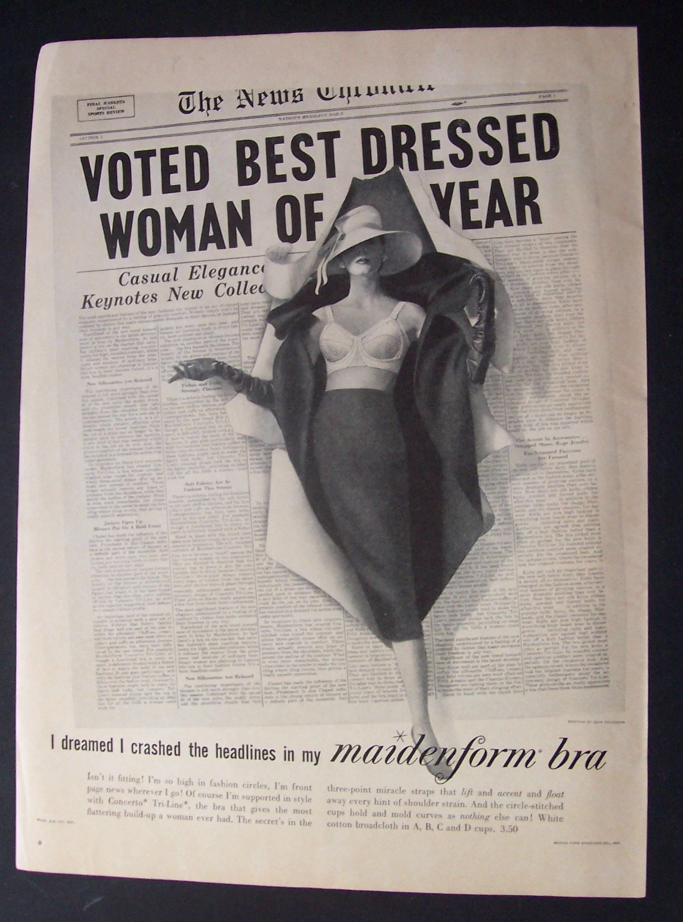 1957  Maidenform  Bra