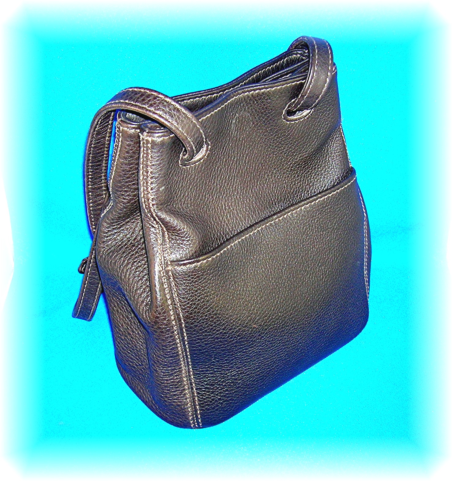 Coach Leather Hand Bag Purse Tote