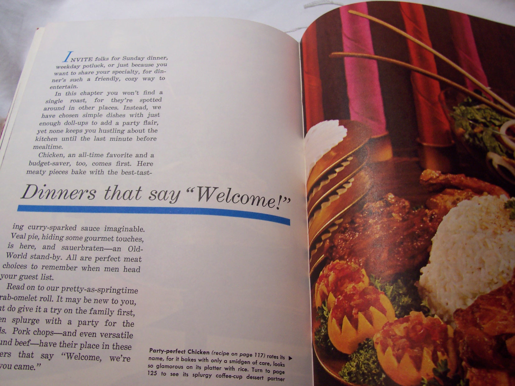 Family Circle Cookbook 1963 whats for dinner