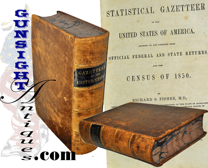 1850 U. S. Statistical Gazetteer