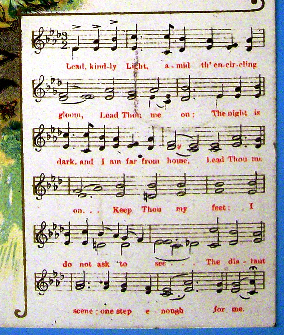 Lead Kindly Light Postcard