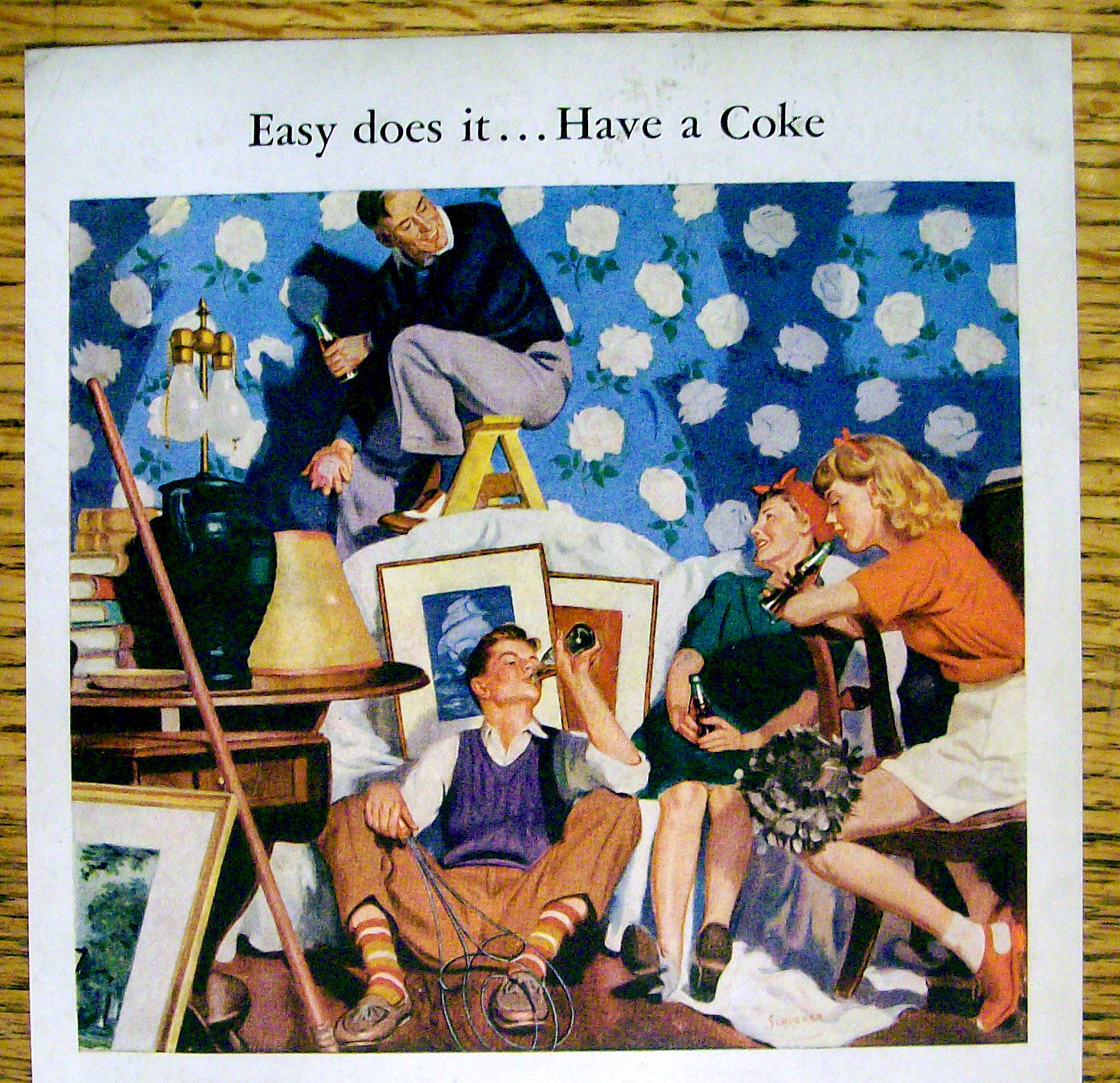Vintage Ad: 1946 Coca Cola