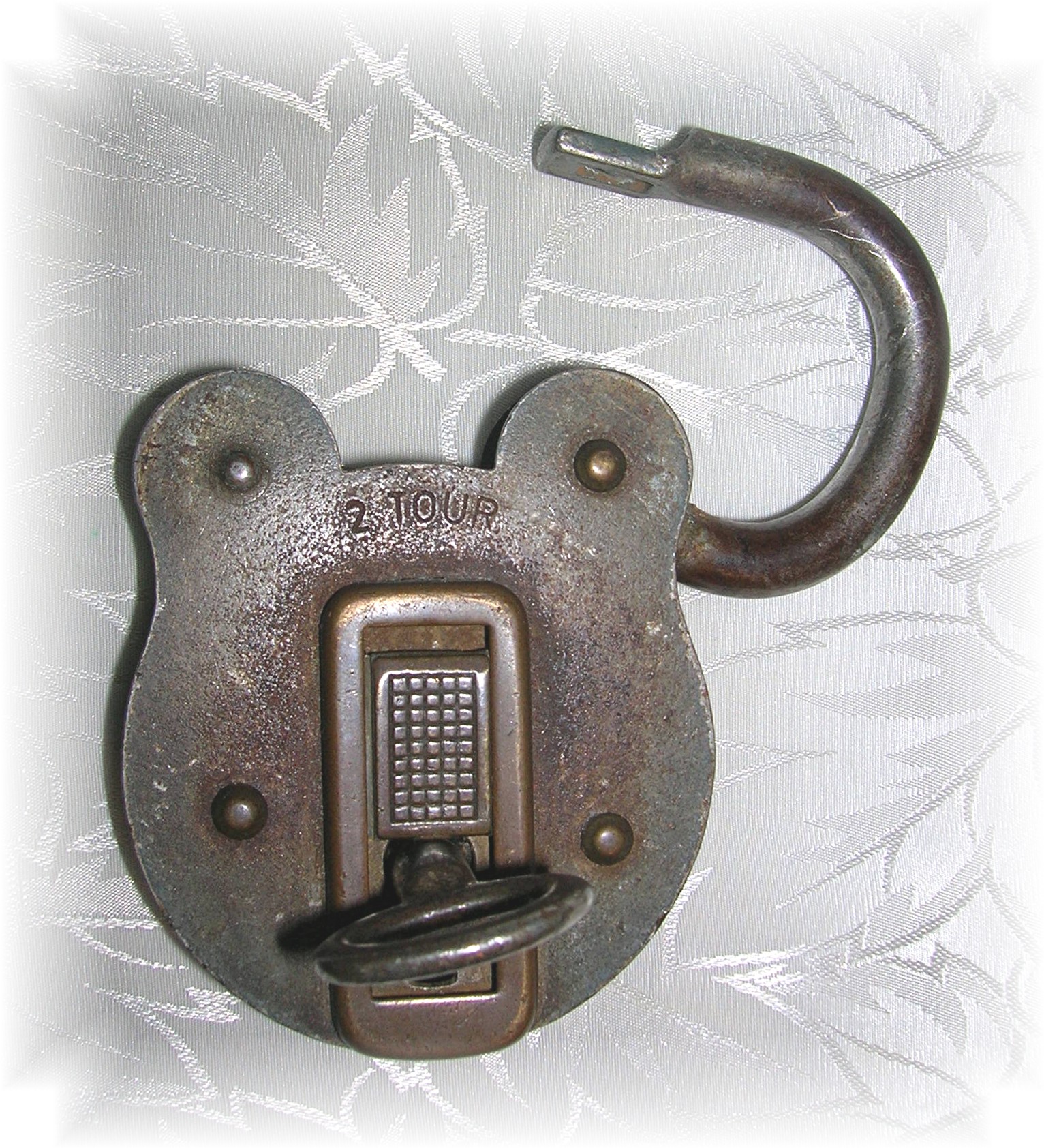 Antique Pirate's Padlock And Key