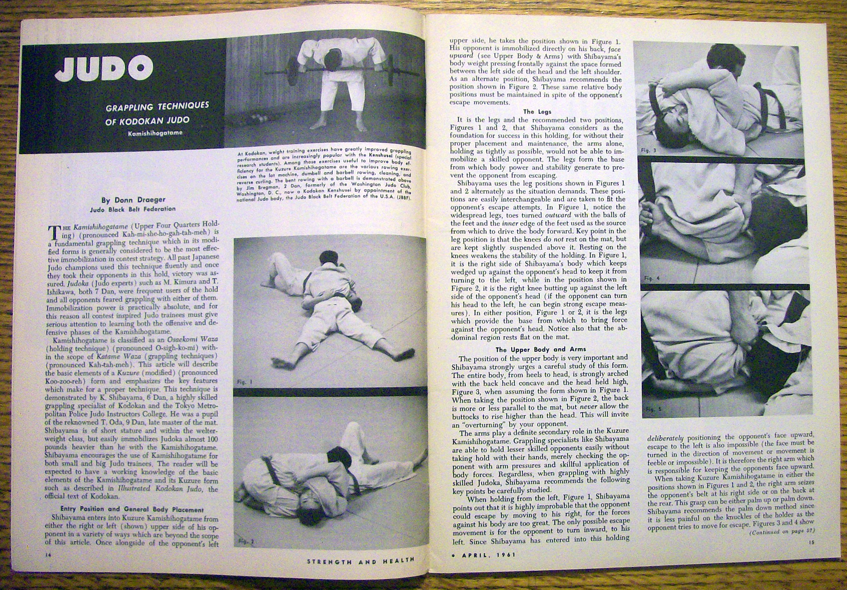 Strength & Health Magazine-April 1961-Betty & Bill