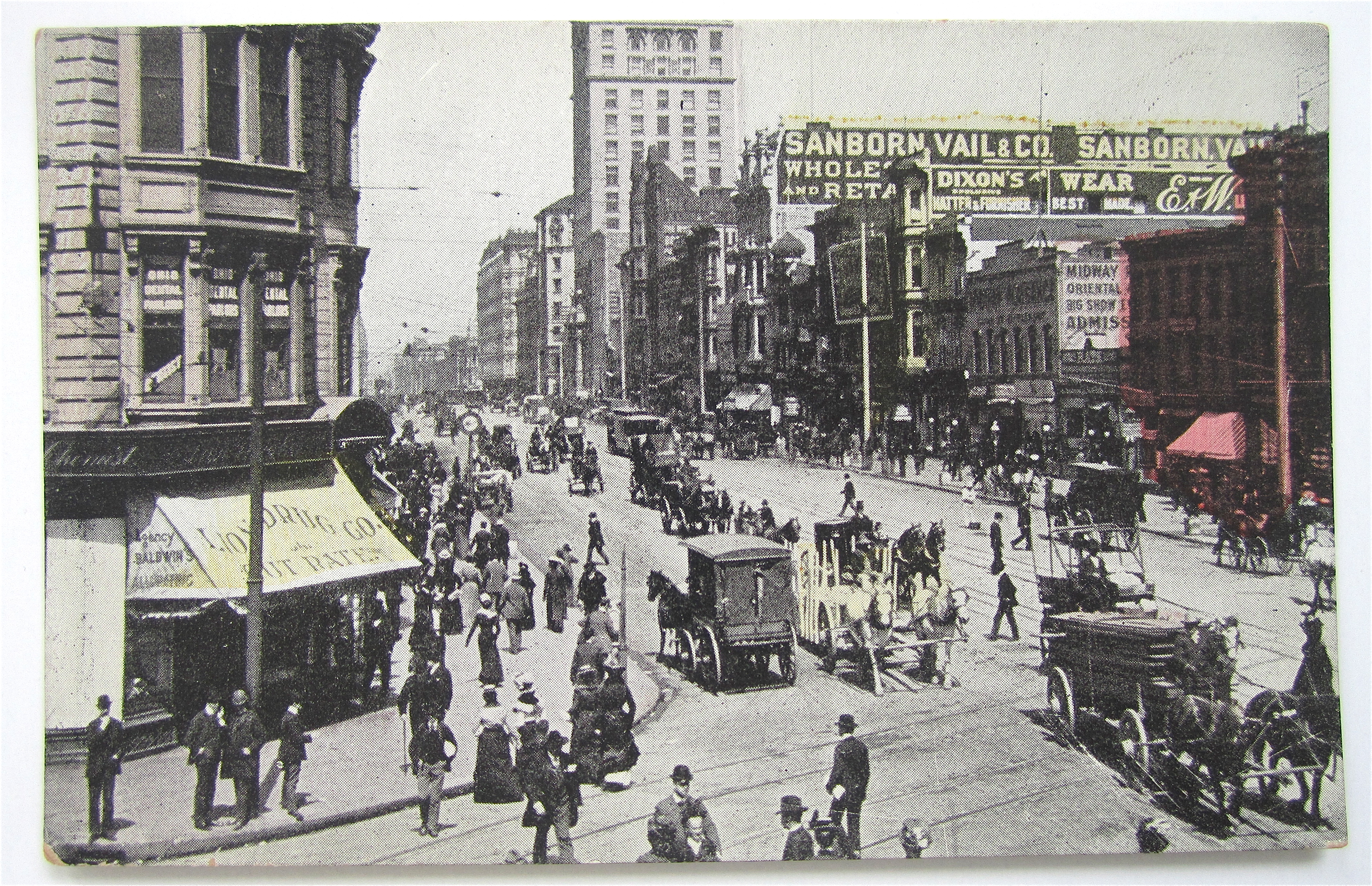 Market Street, San Francisco Postcard