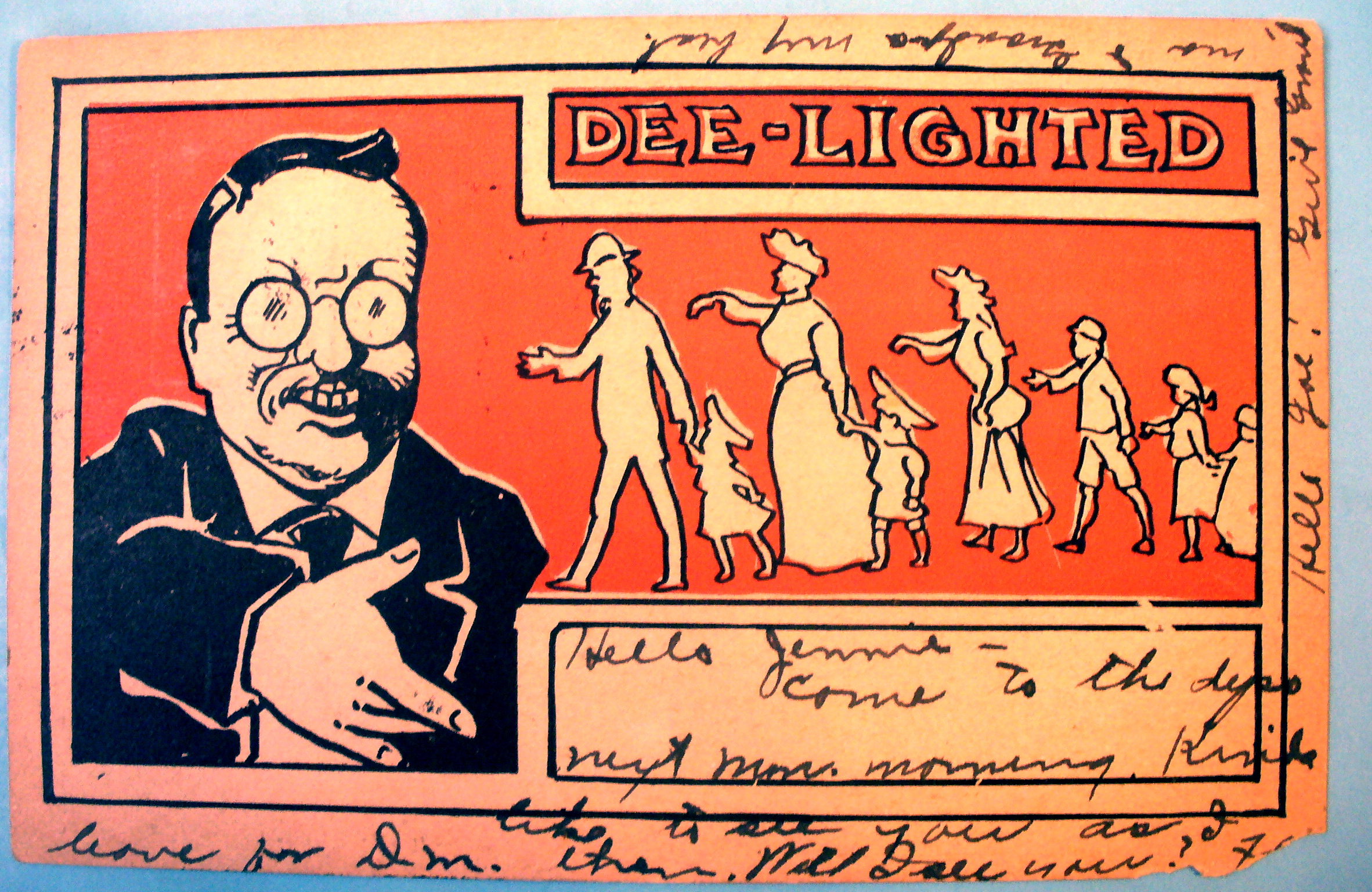 Dee-Lighted Postcard
