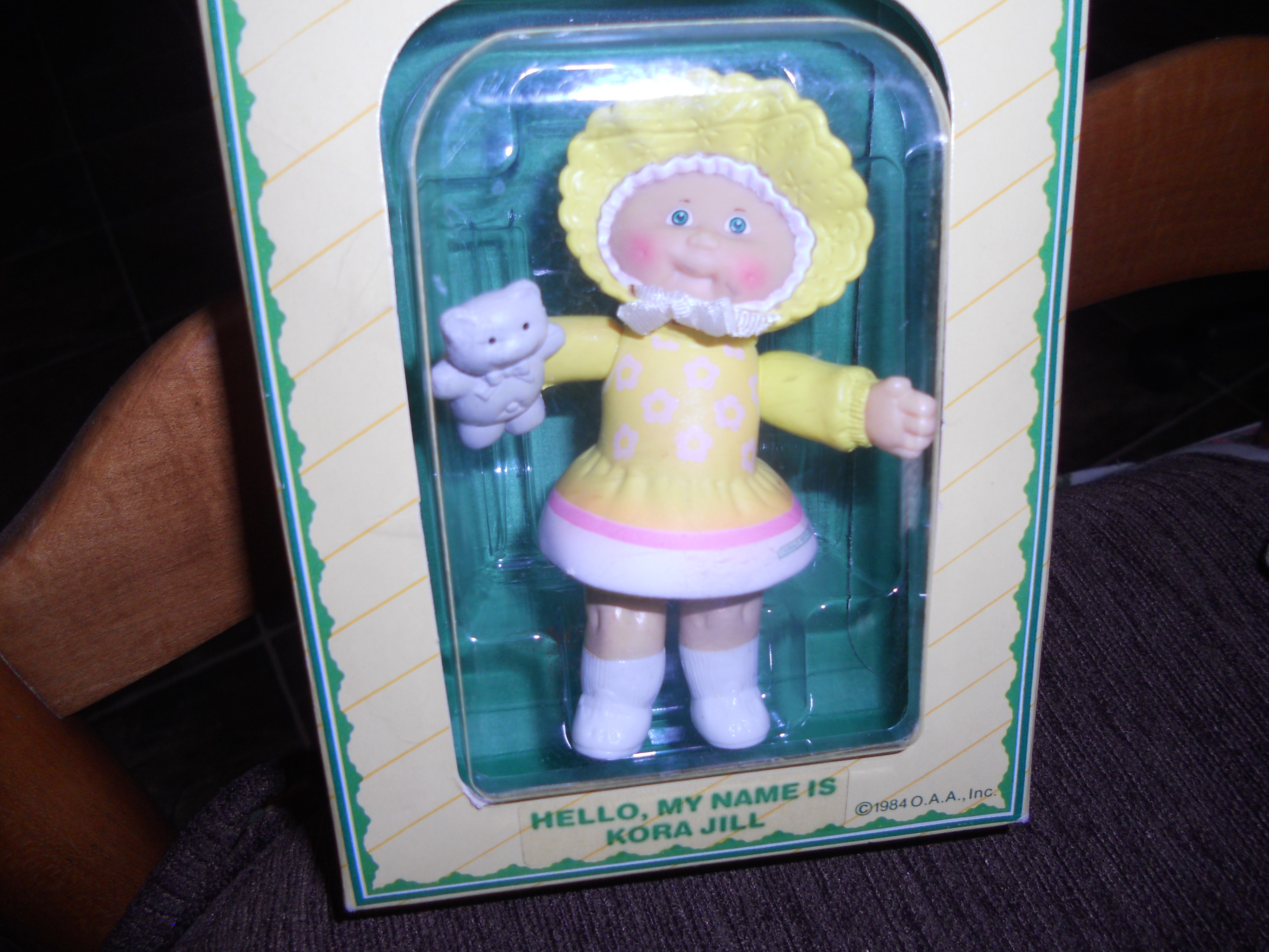 Cabbage Patch Doll Kora Jill MIB 1984