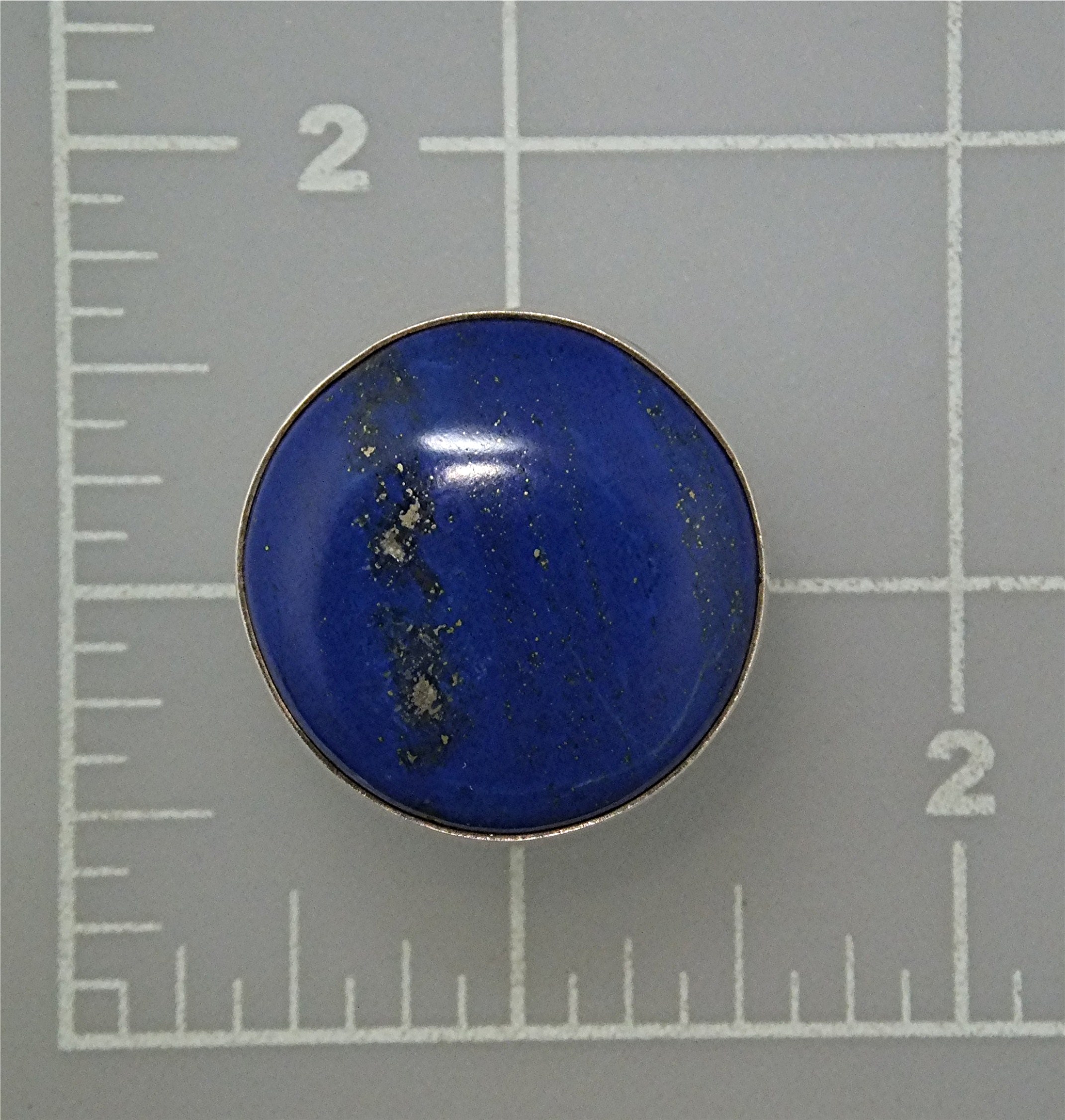 David Troutman Sterling Silver Afghan Lapis  Ring