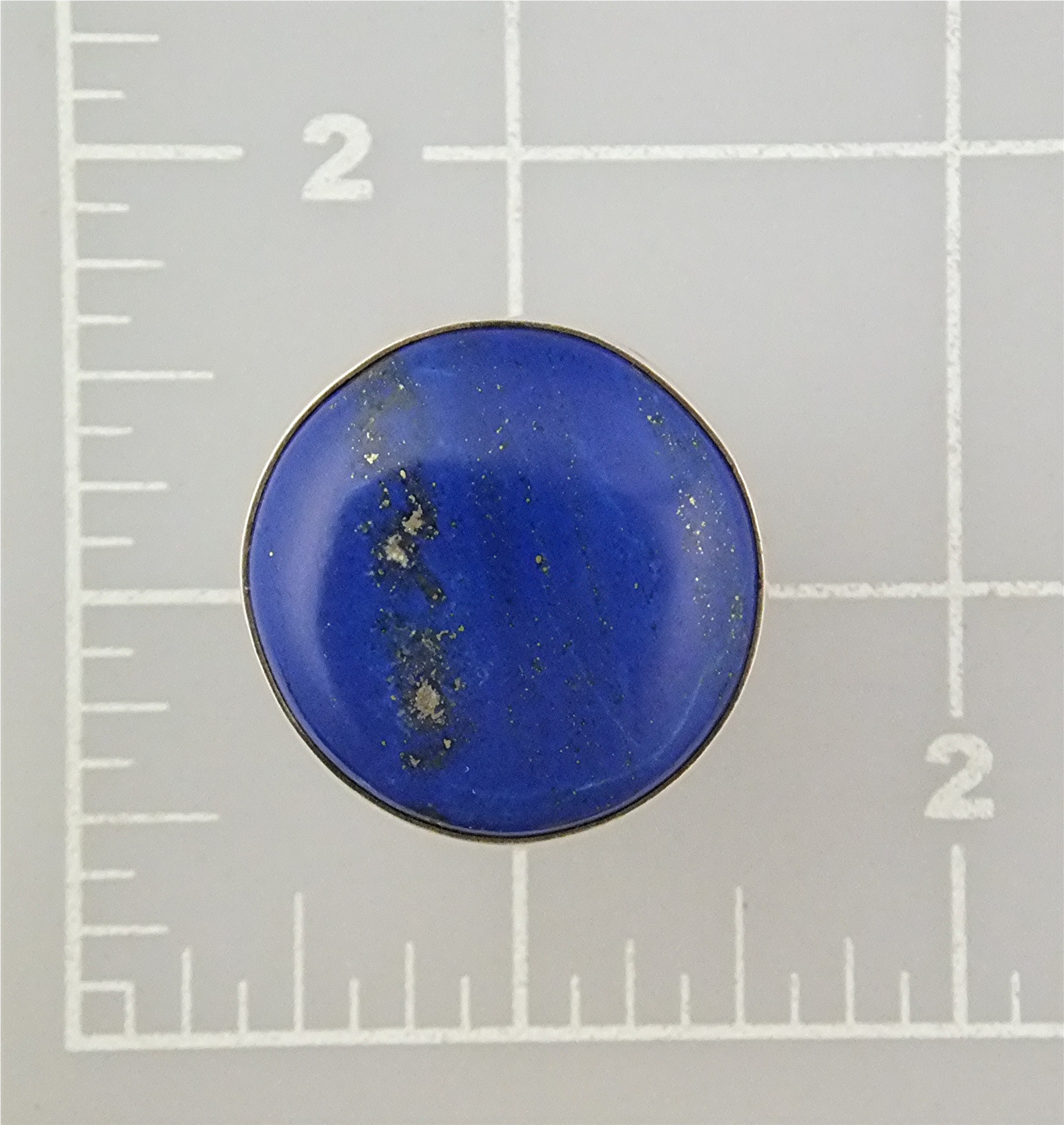 David Troutman Sterling Silver Afghan Lapis  Ring