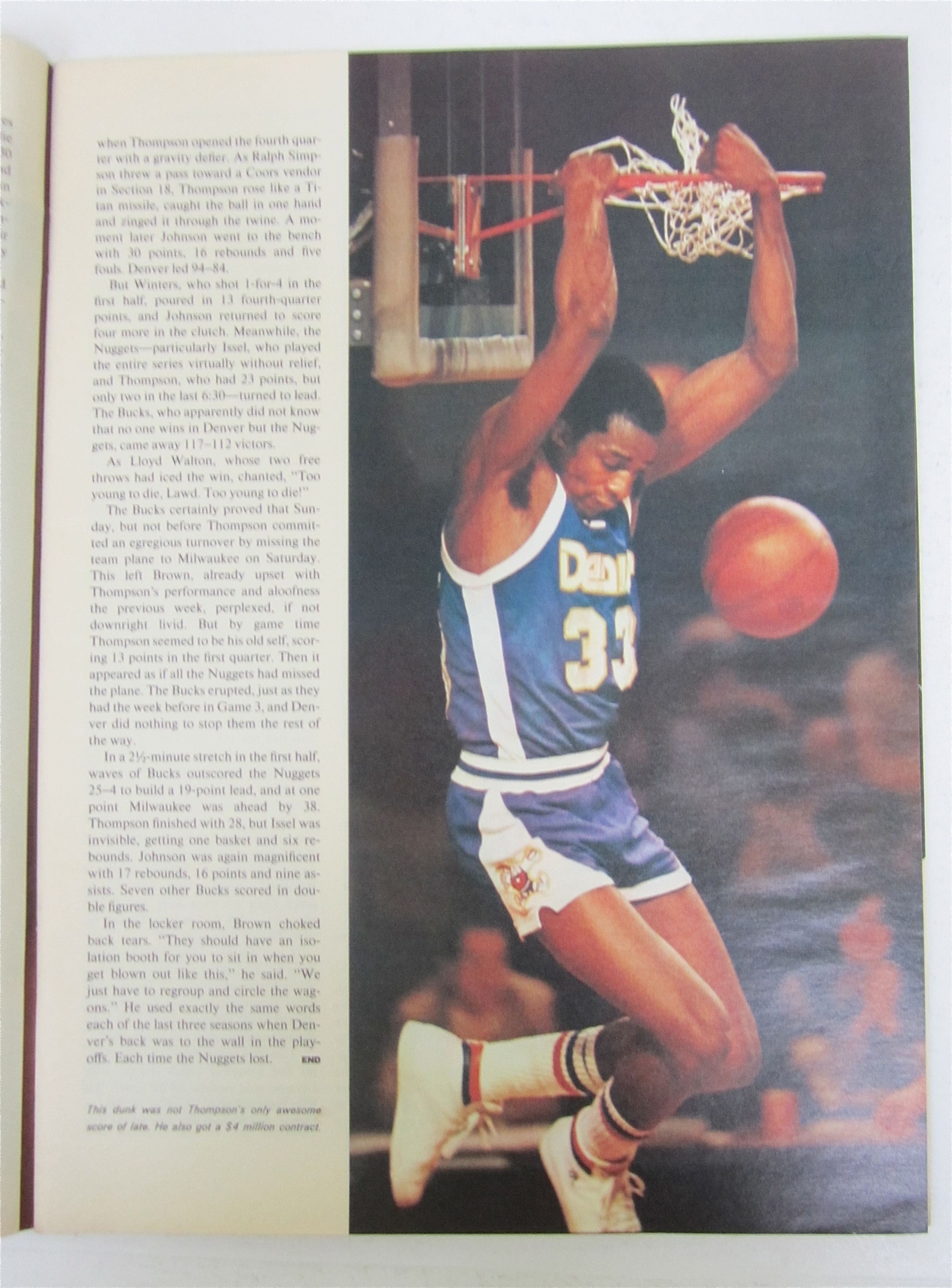 Sports Illustrated Magazine May 8, 1978 Elvin Hayes