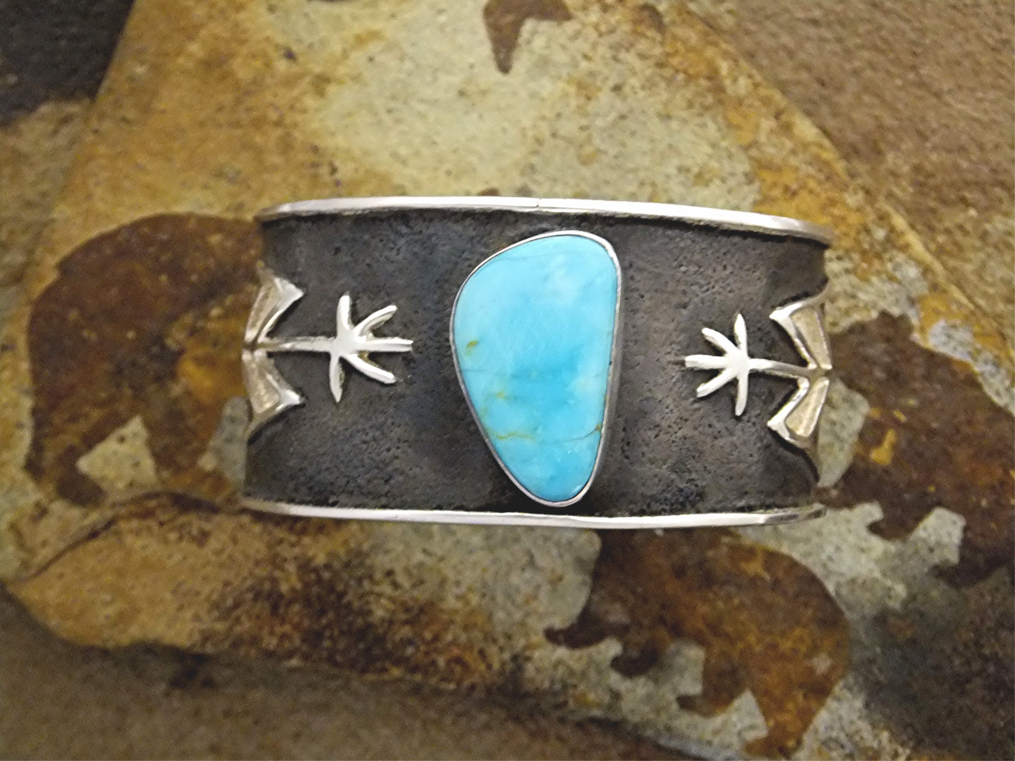 Sleeping Beauty Turquoise Sterling Silver EH