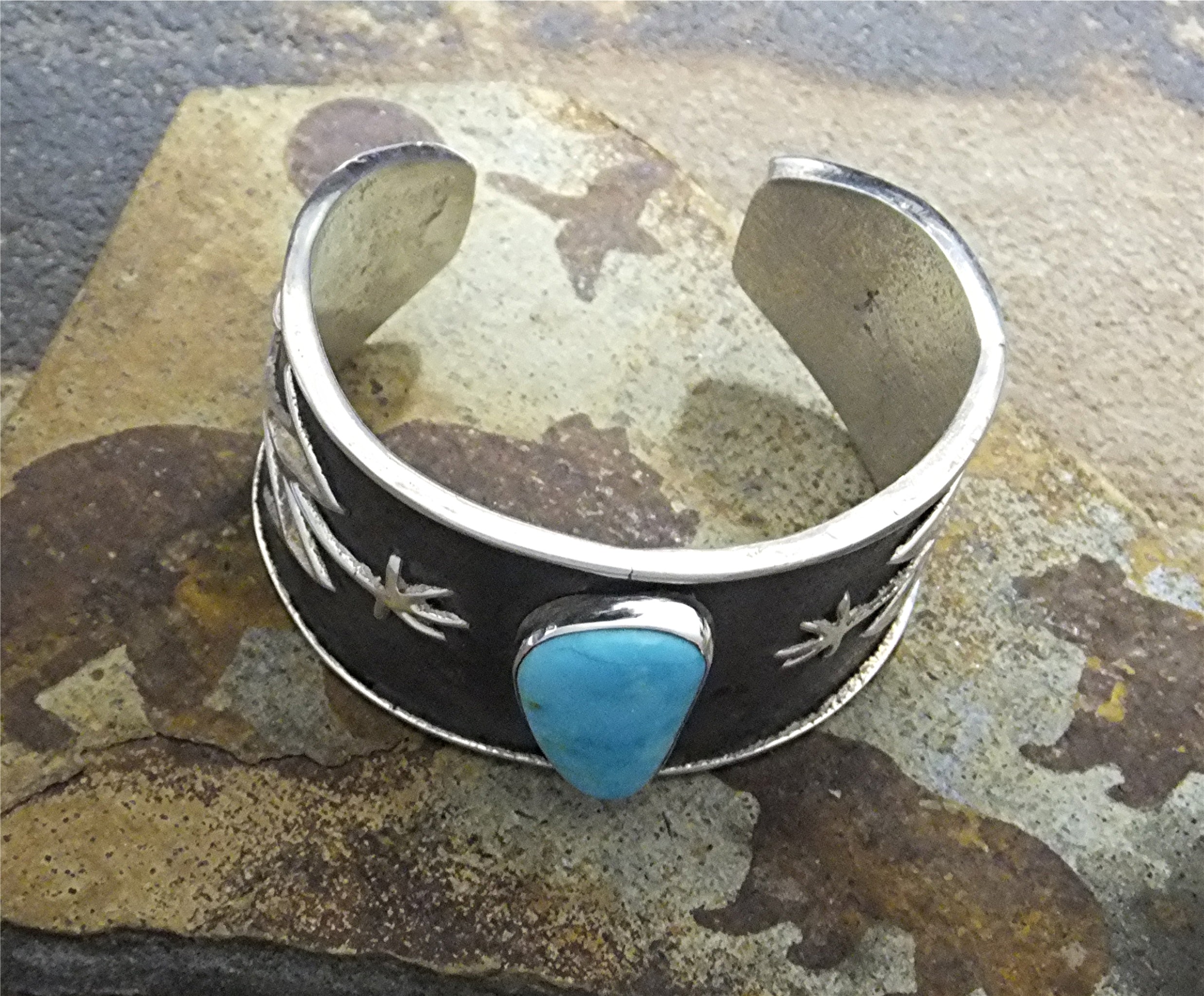 Sleeping Beauty Turquoise Sterling Silver EH