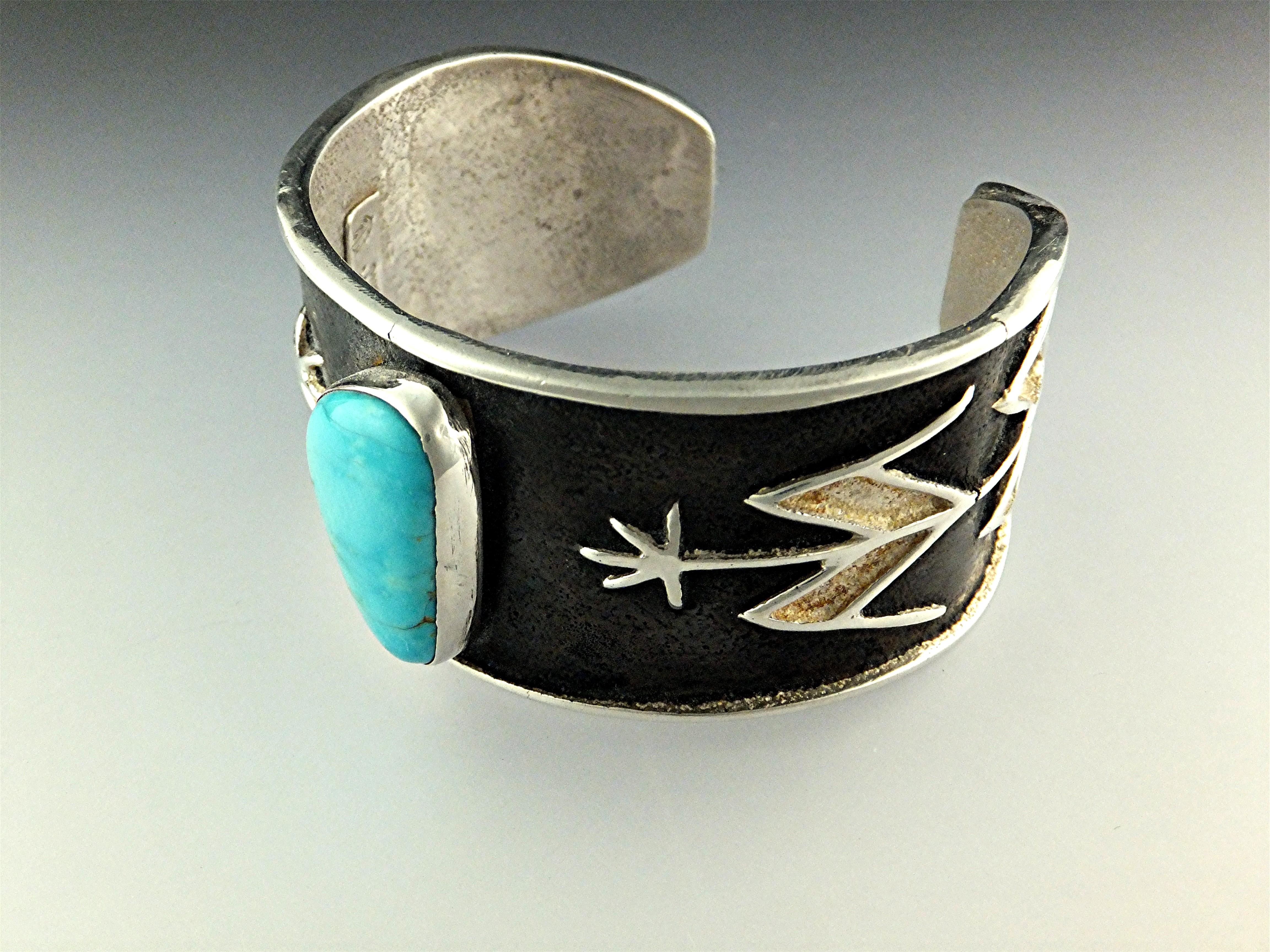 Sleeping Beauty Turquoise Sterling Silver EH