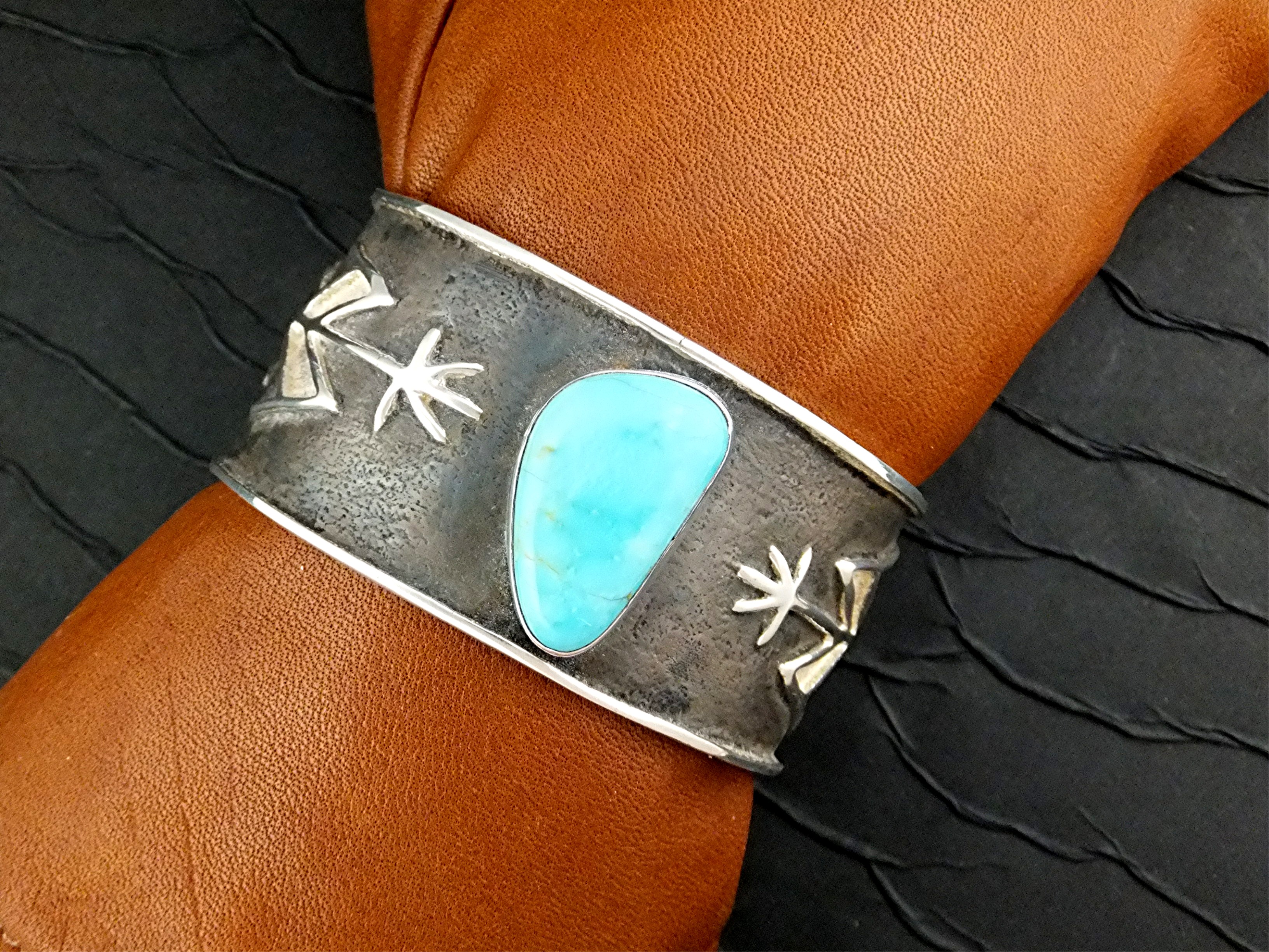 Sleeping Beauty Turquoise Sterling Silver EH