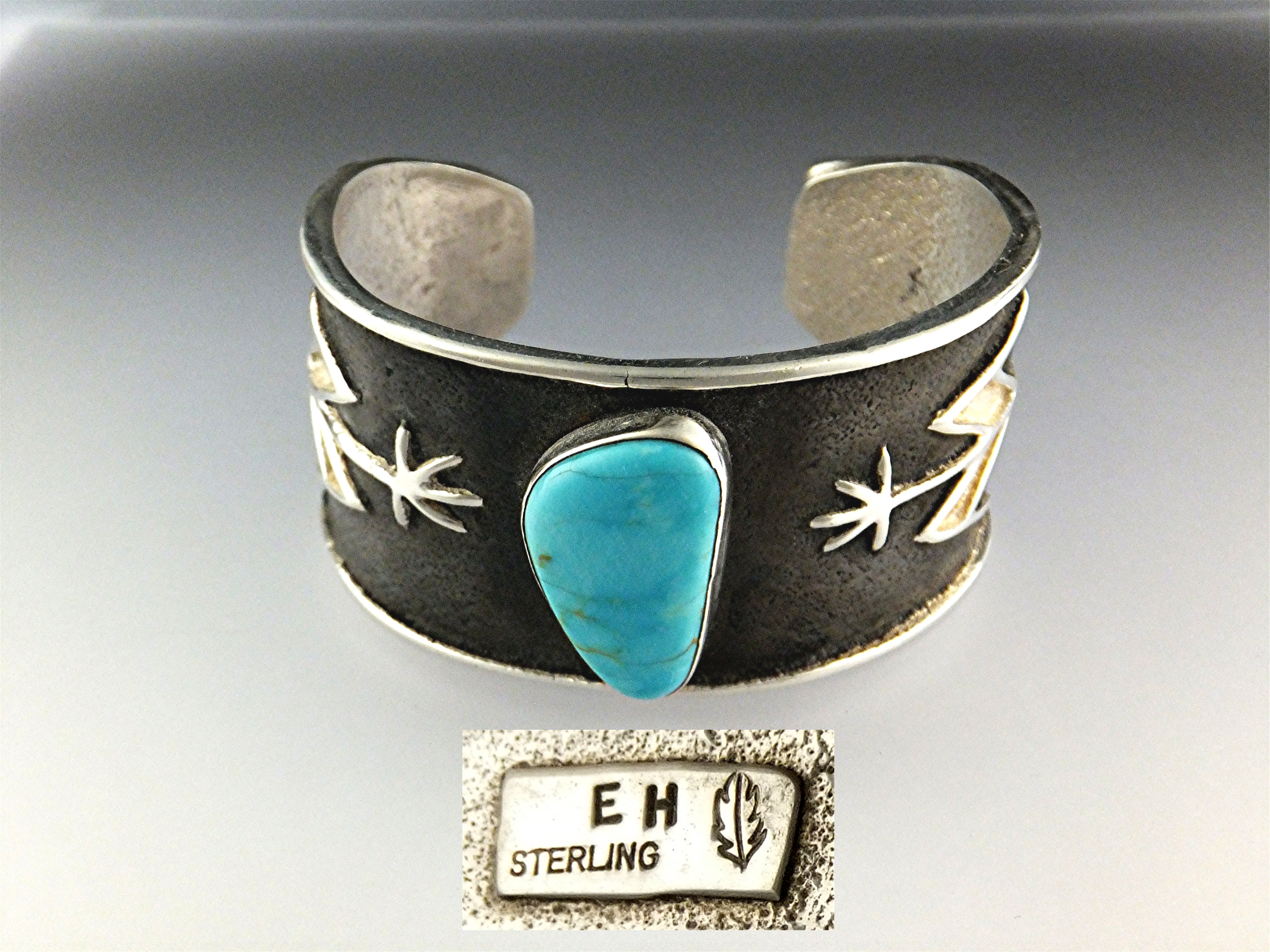 Sleeping Beauty Turquoise Sterling Silver EH