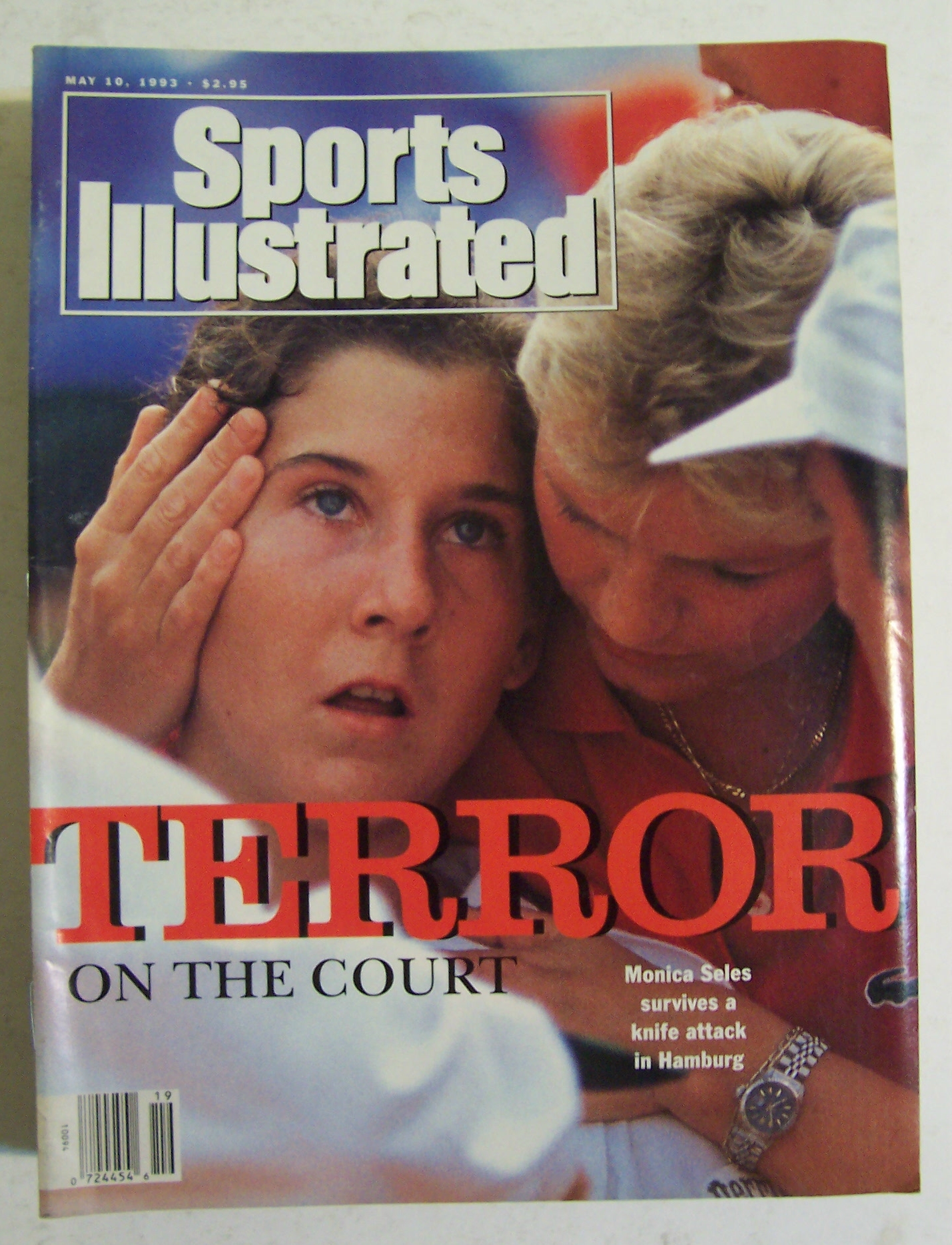 Sports Illustrated Magazine -May 10, 1993- Monica Seles