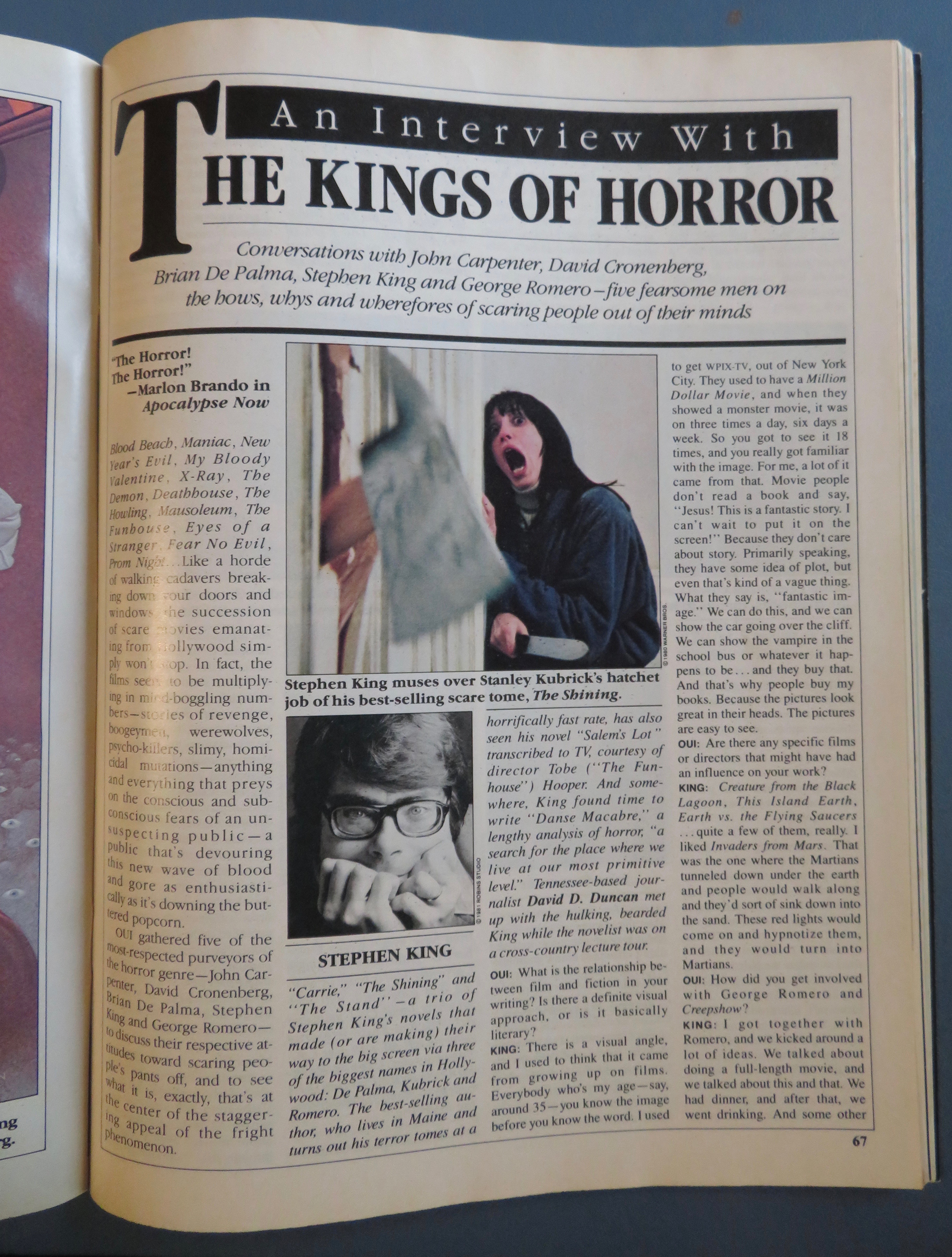Oui Magazine August 1981 Faith