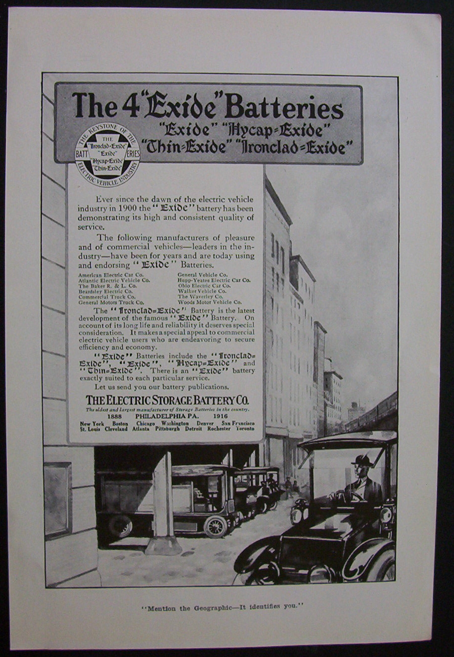 1916  Electric  Storage  Battery  Co.