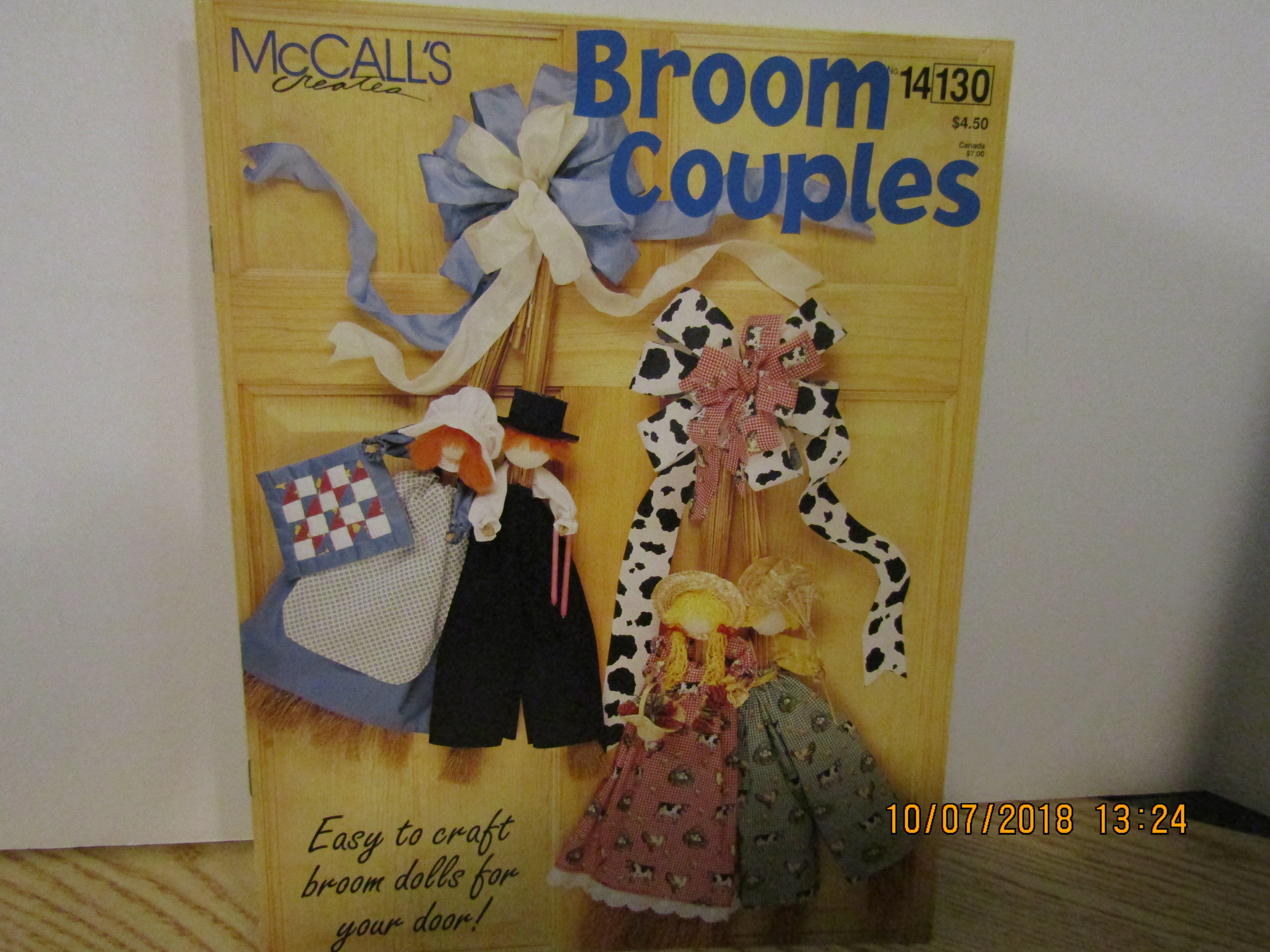 McCall's Fabric Craft Creates Broom Couples #14130