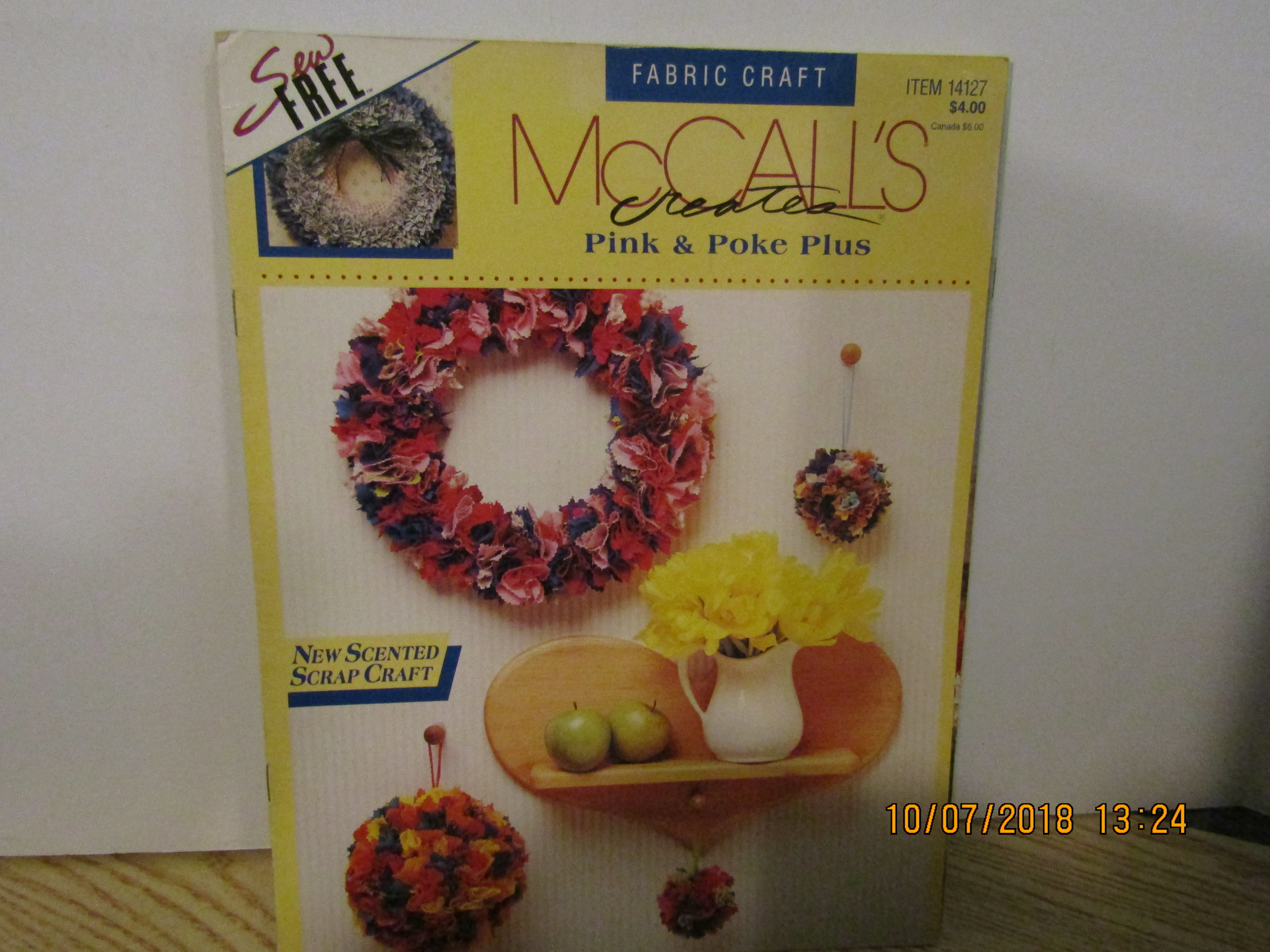McCall's Fabric Craft  Creates Pink & Poke Plus #14127