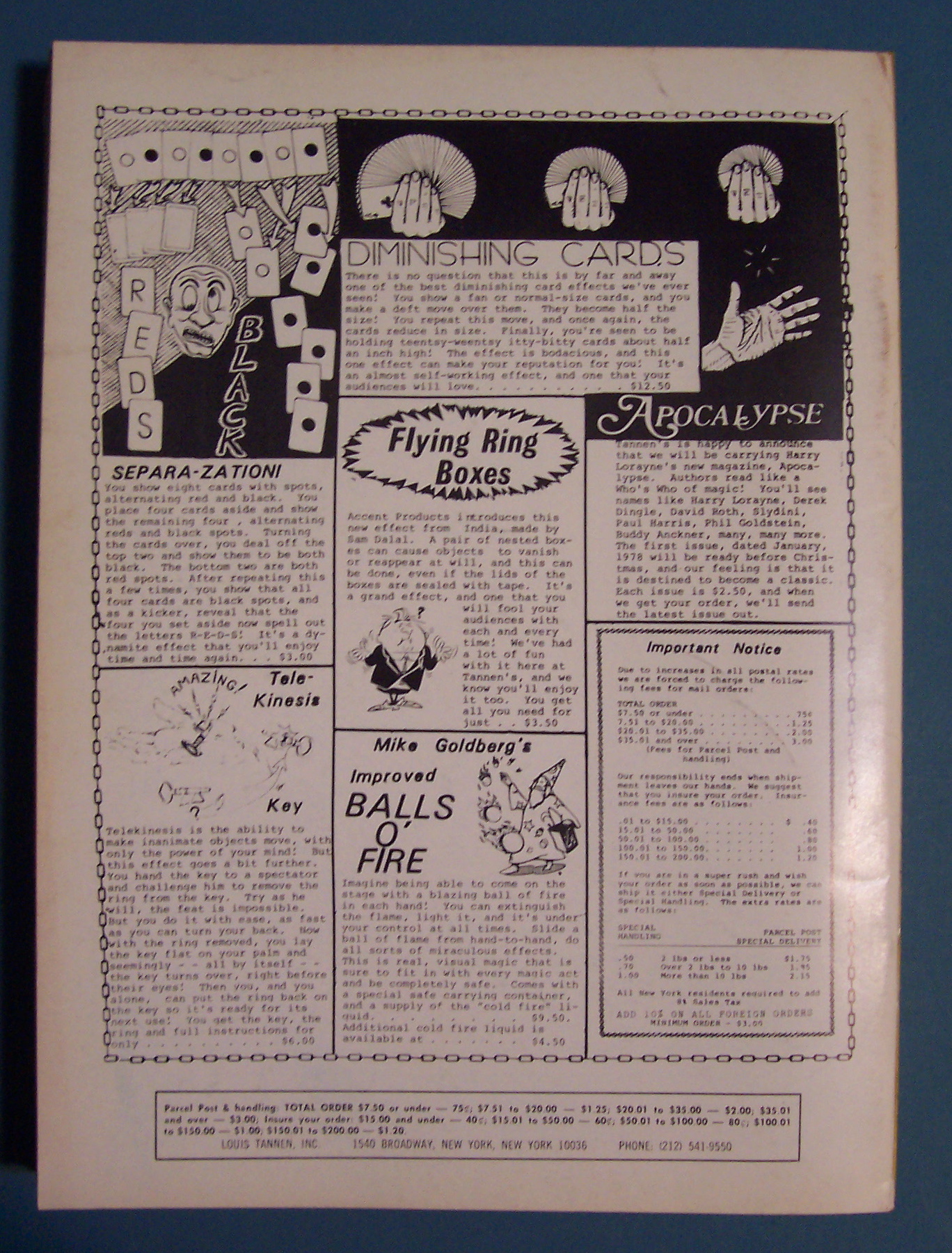 Magic Unity Might MUM Magician Magazine - April 1978