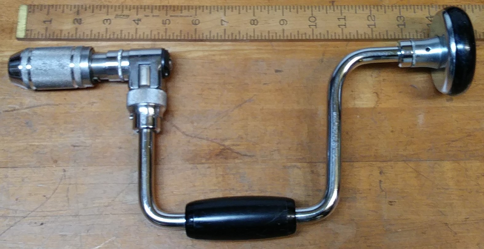 Stanley No. 923-10 IN Ratchet Brace 10 inch swing
