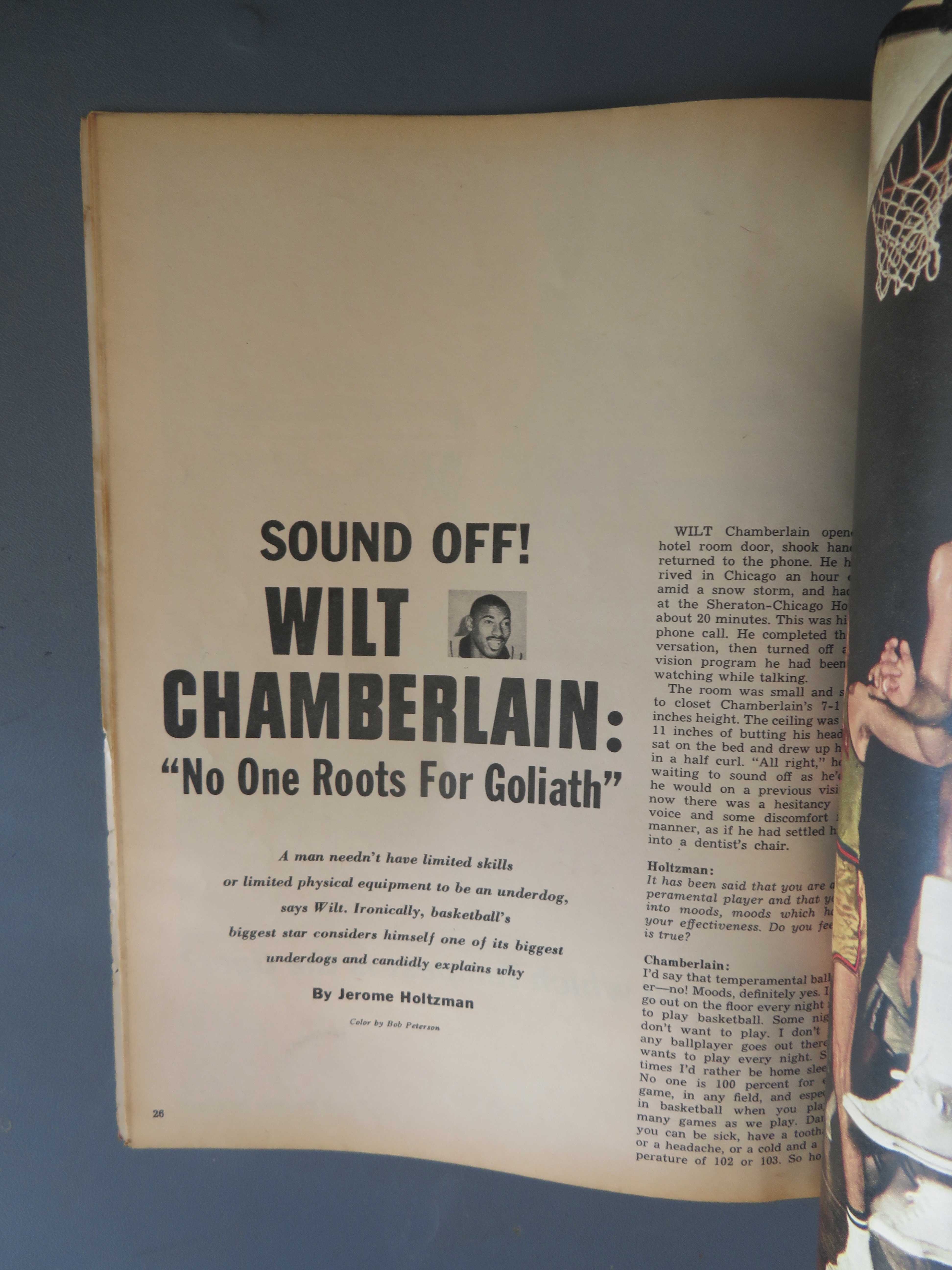 Sport Magazine April 1963 Wilt Chamberlain/Stan Musial
