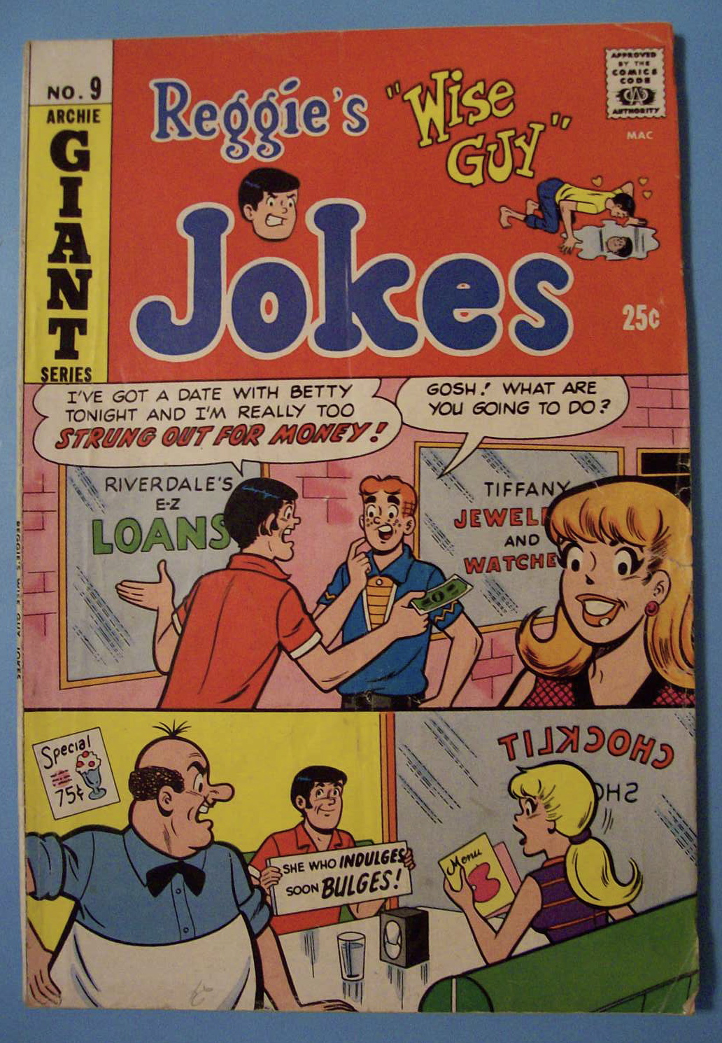 Reggie's Jokes Comics - October 1969 - Lucky You