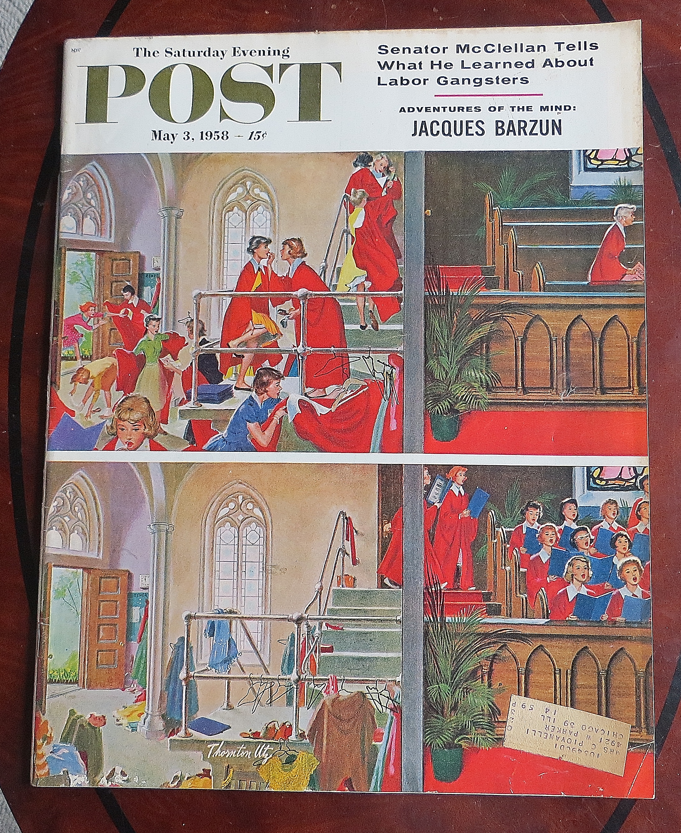 Saturday Evening Post May 3, 1958 J. Barzun