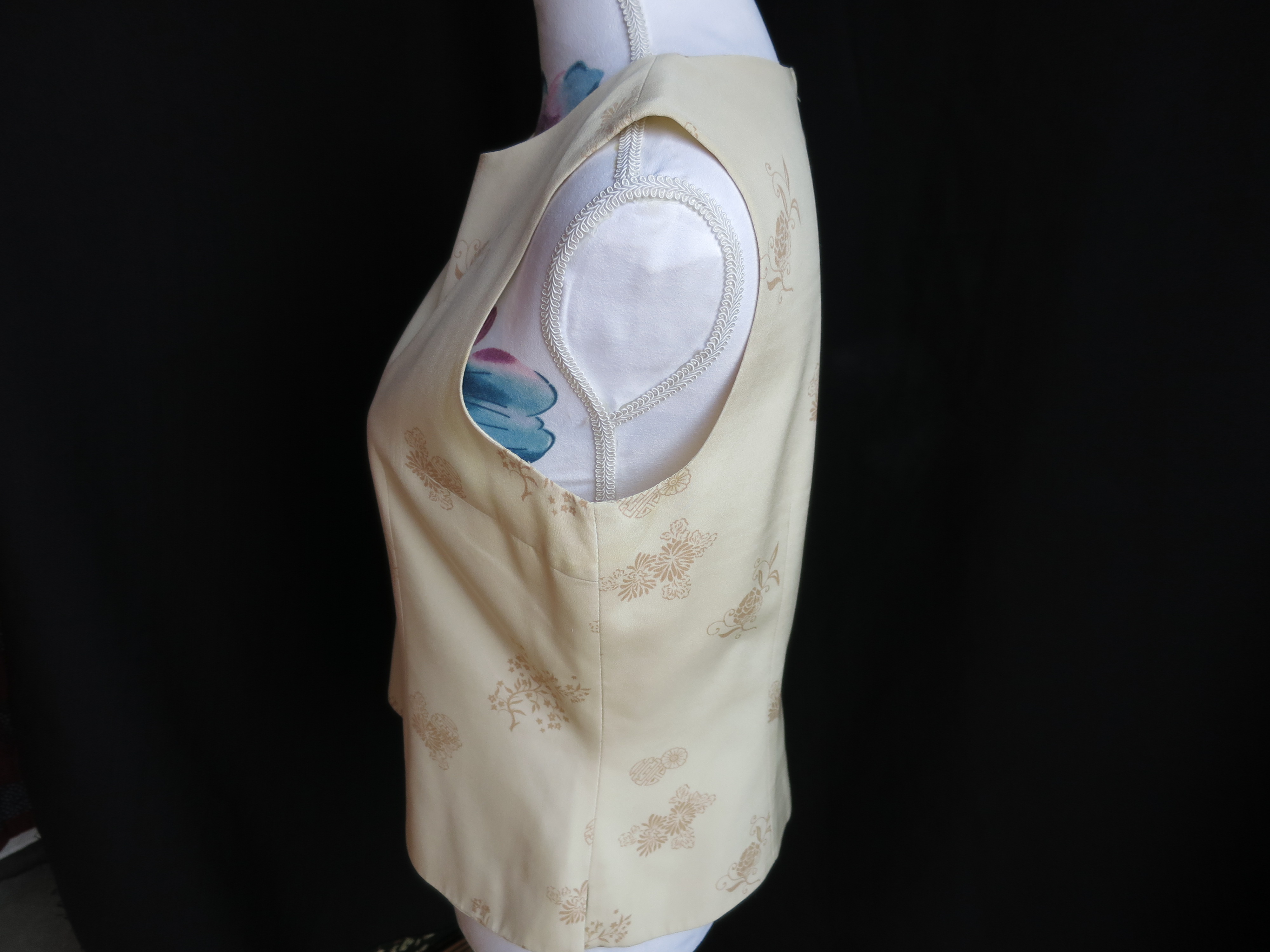 Petite Sophisticate Silk Tank Top Formal Wear Size M