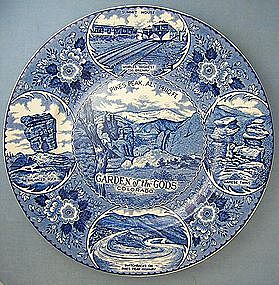 Staffordshire Colorado Garden of the Gods Plate
